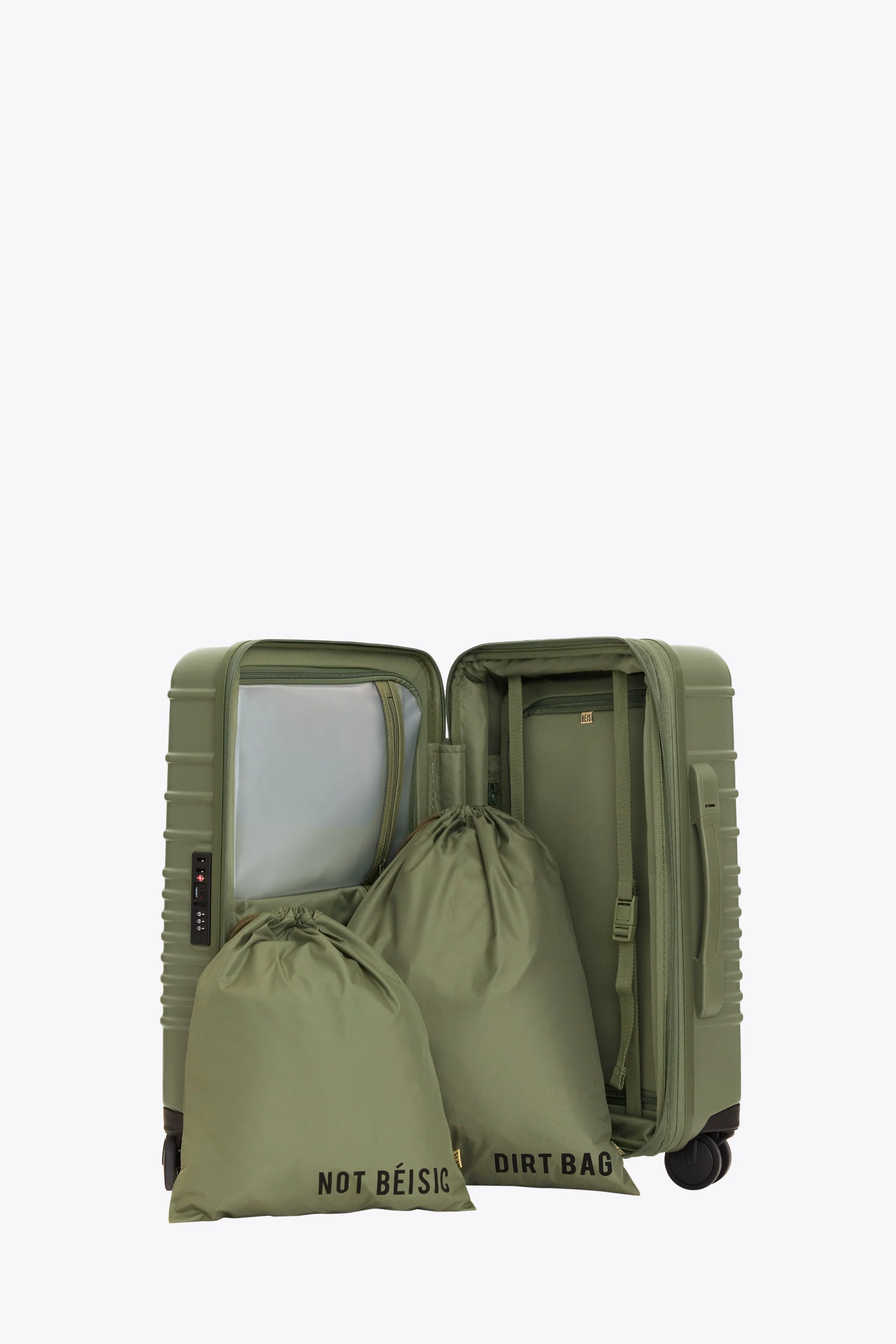 Resale The Medium Check-In Roller in Olive - Image 4