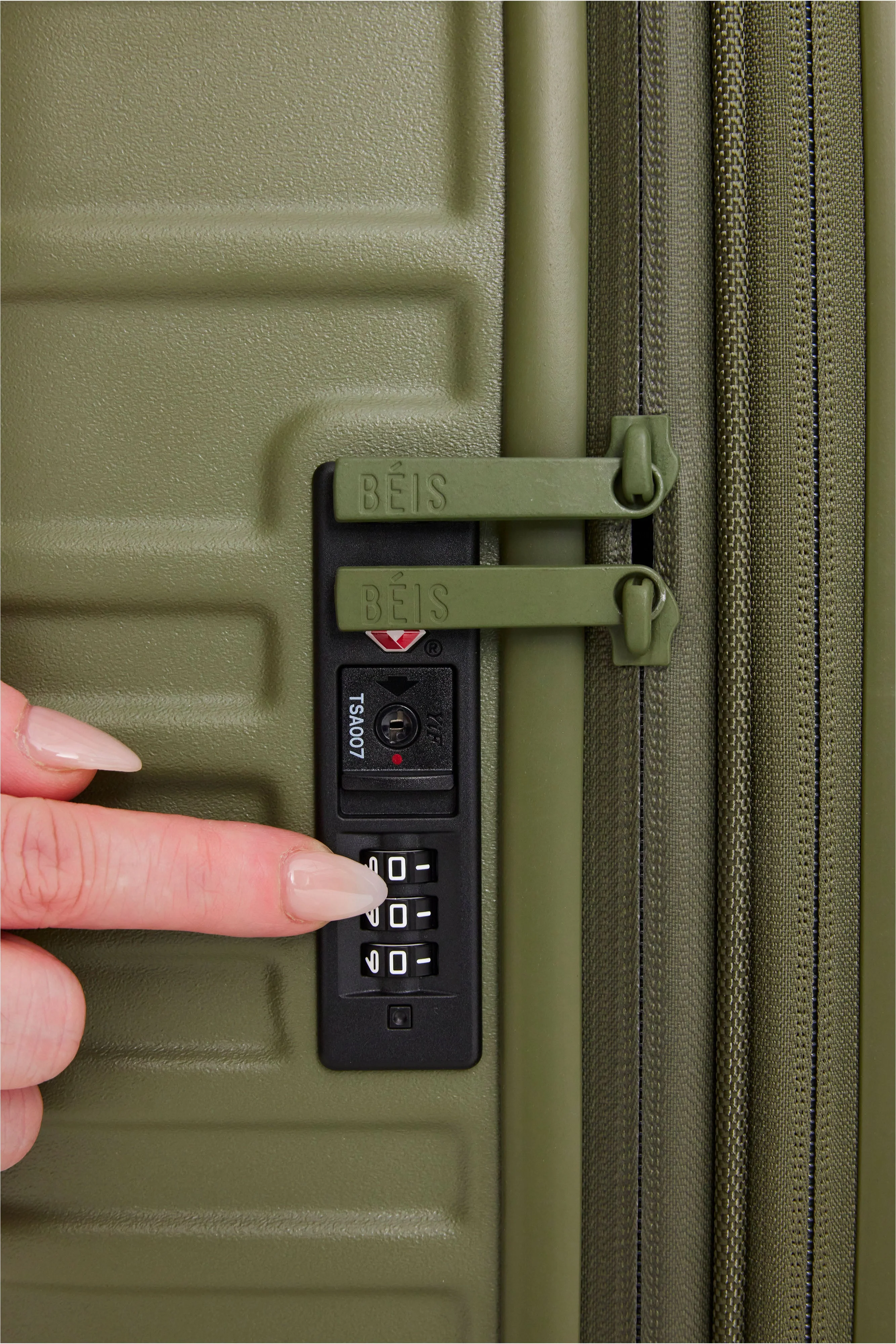 Resale The Large Check-In Roller in Olive - Image 8