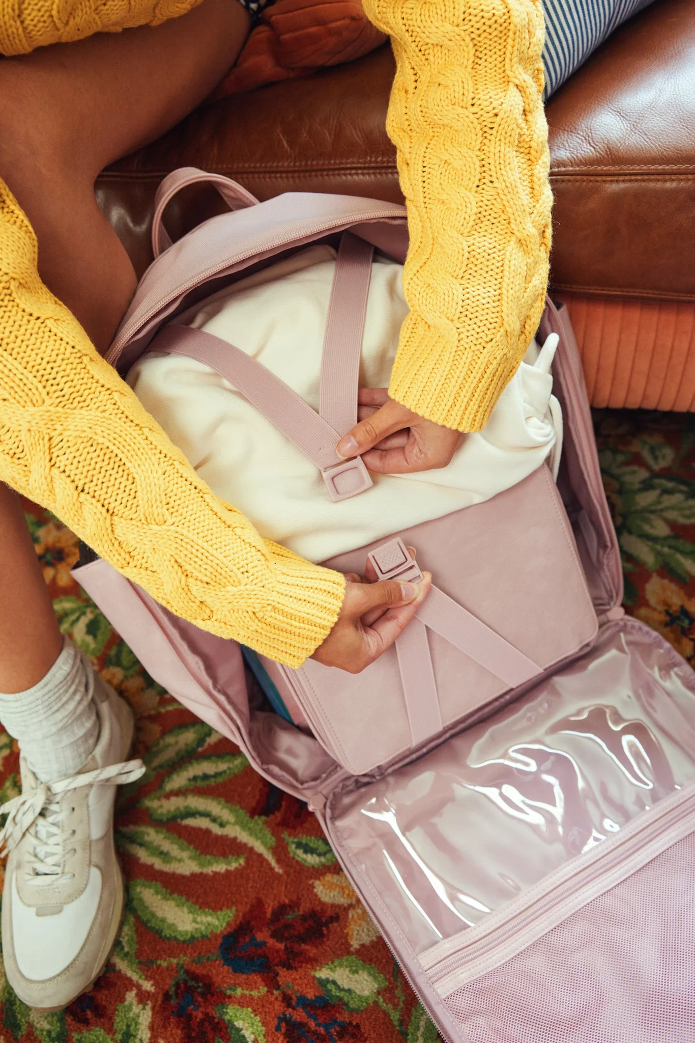 Resale The Travel Backpack in Atlas Pink - Image 11