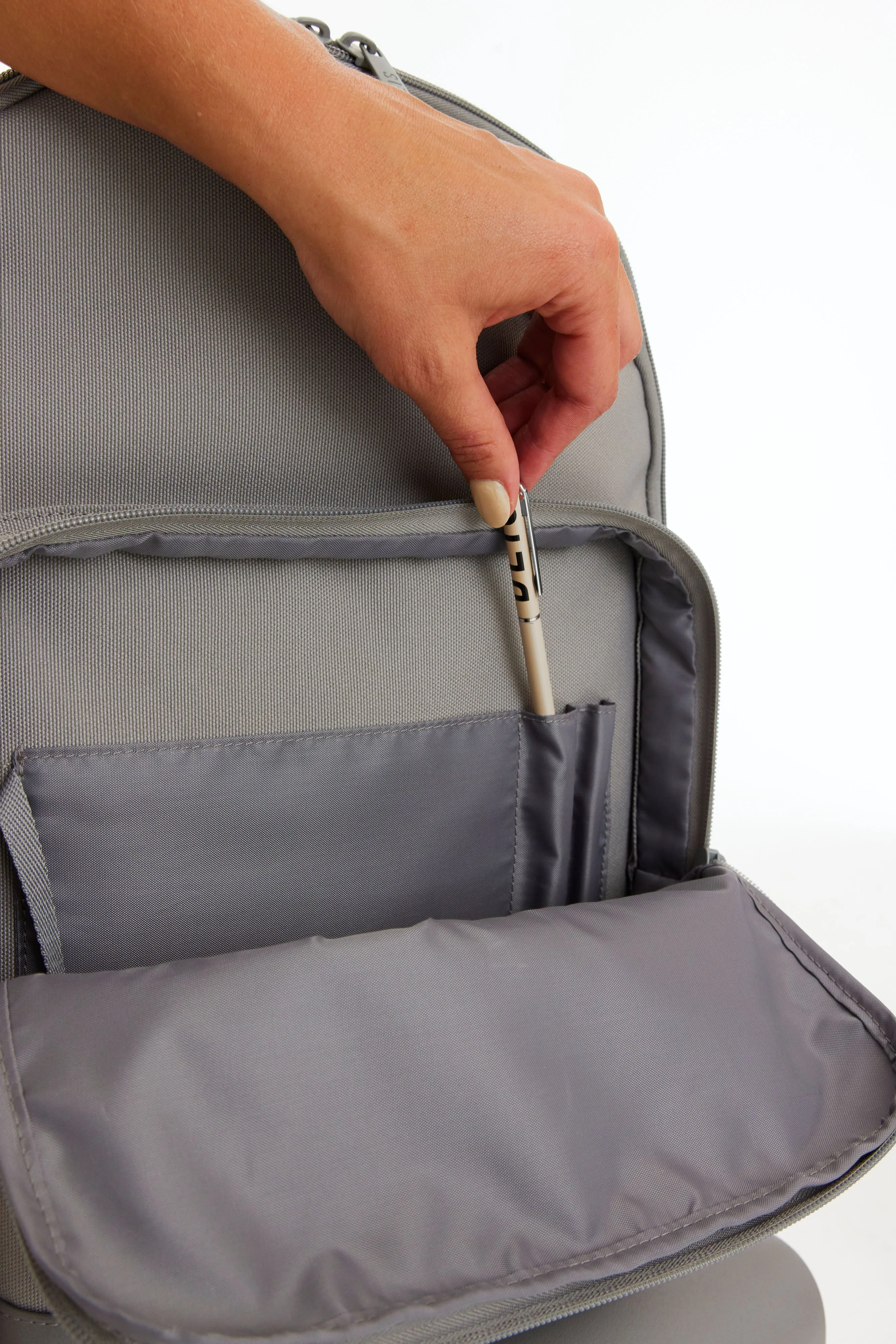 Resale The Travel Backpack in Grey - Image 9