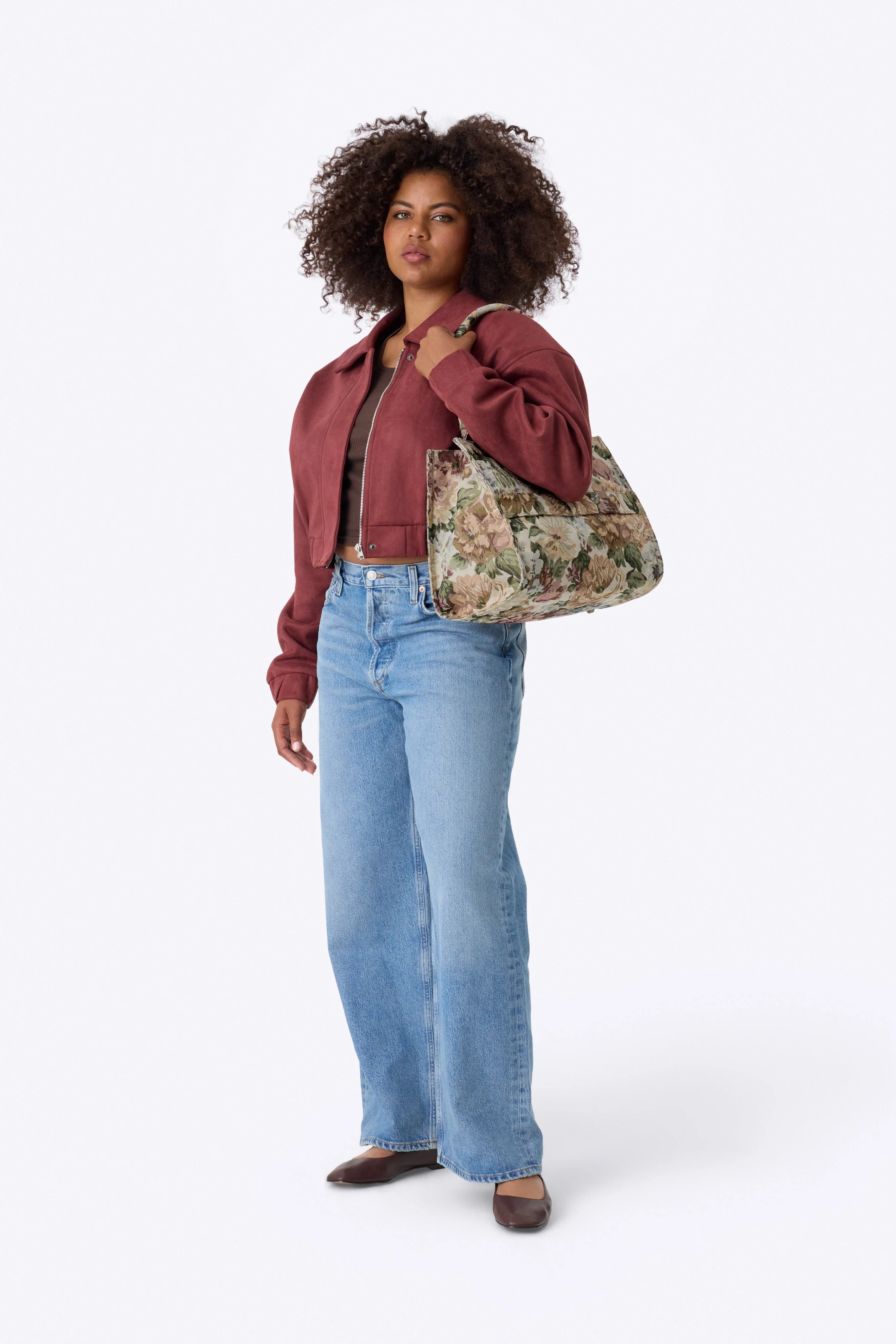 Resale The Book Tote in Vintage Floral - Image 3