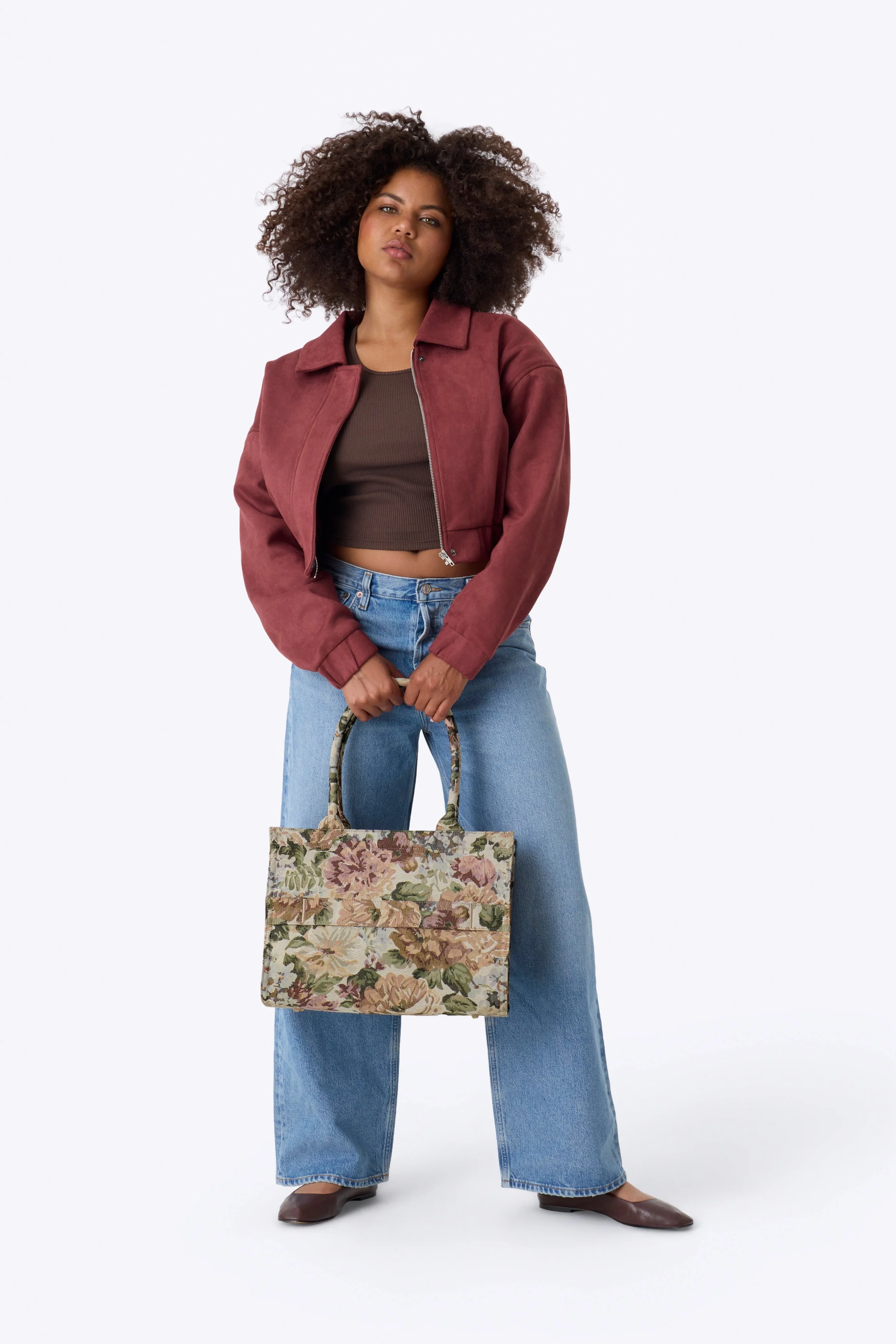 Resale The Book Tote in Vintage Floral - Image 7