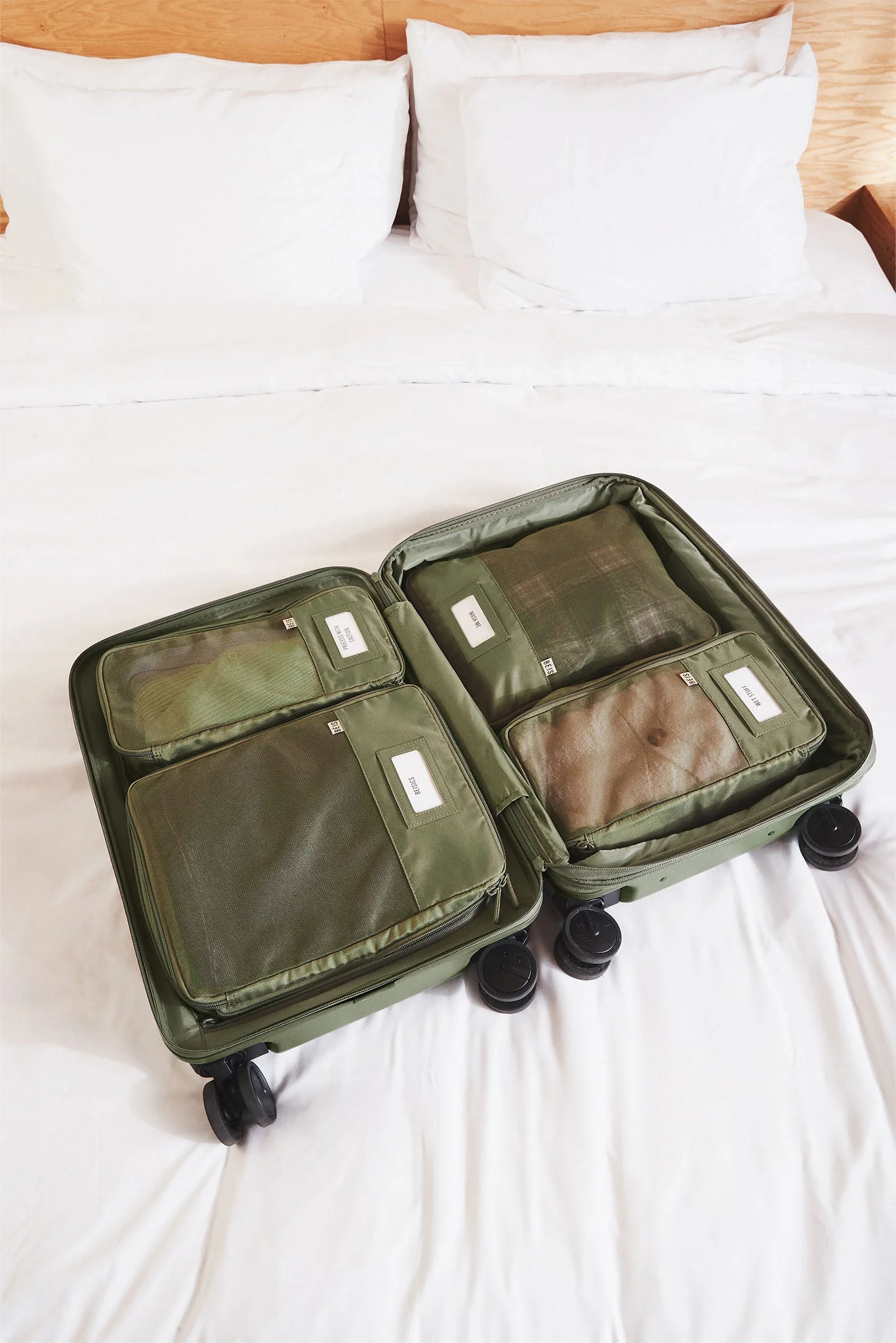 Resale The Compression Packing Cubes 4 pc in Olive - Image 6