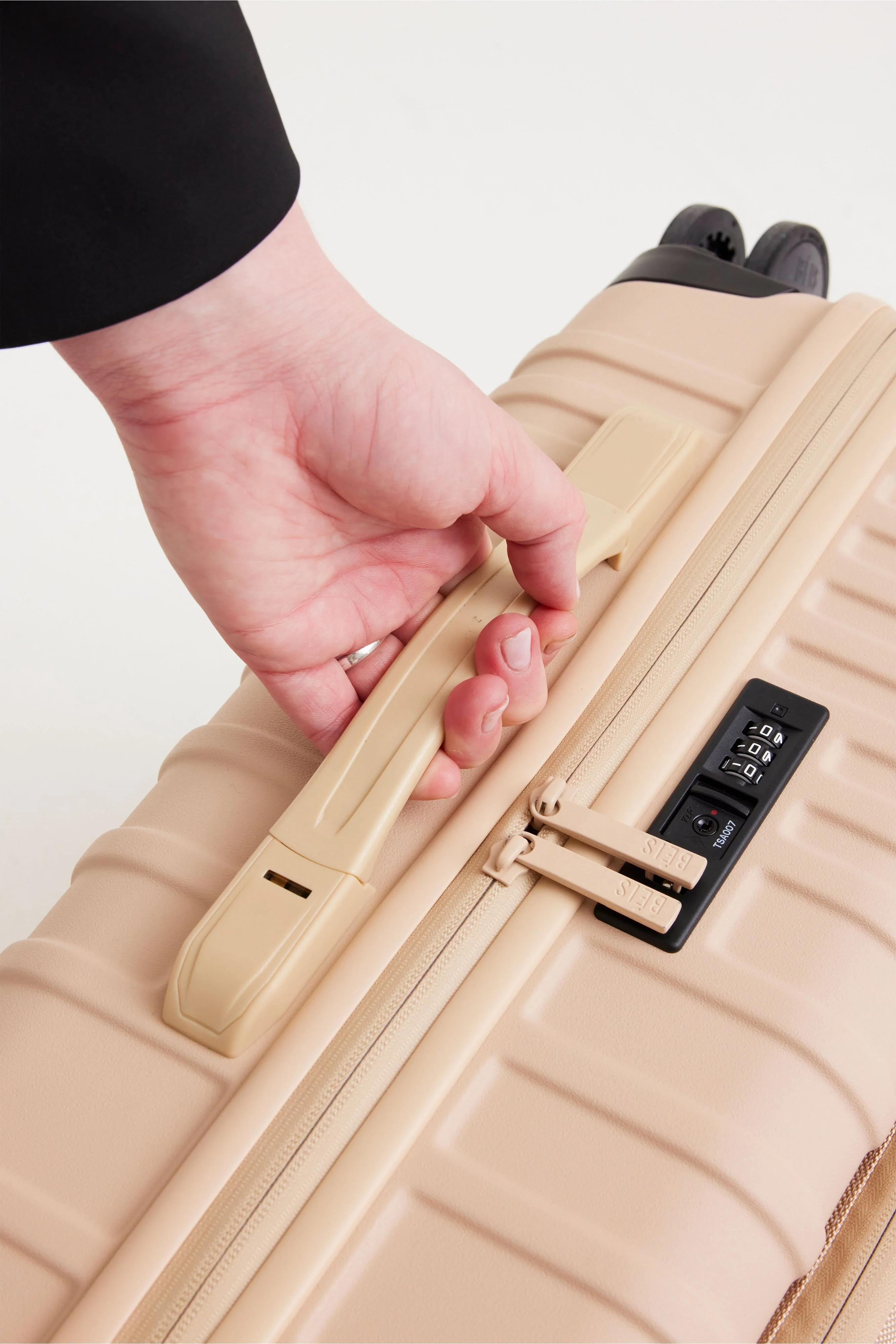 Resale The Front Pocket Carry-On Roller in Beige - Image 7