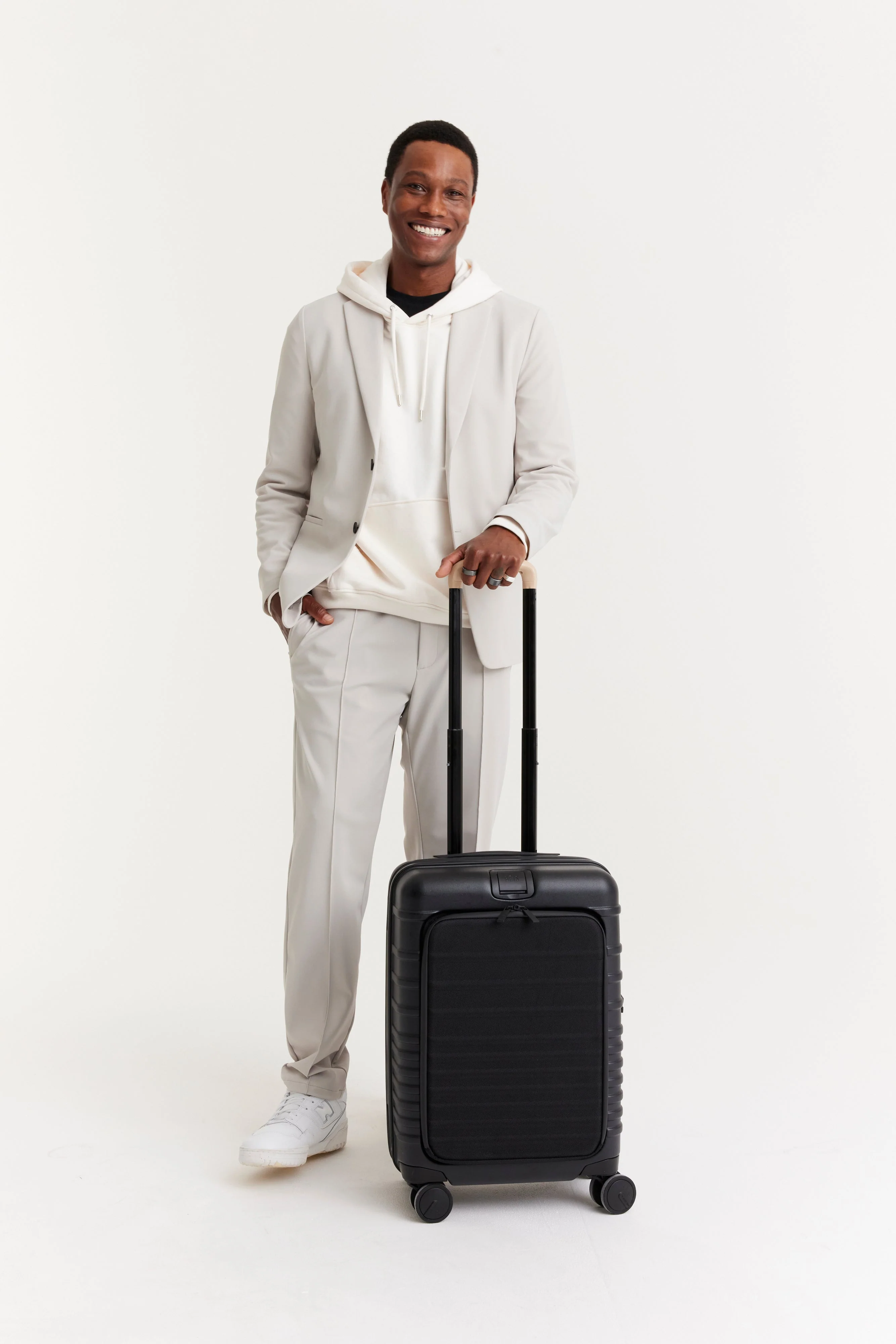 Resale The Front Pocket Carry-On Roller in Black - Image 5