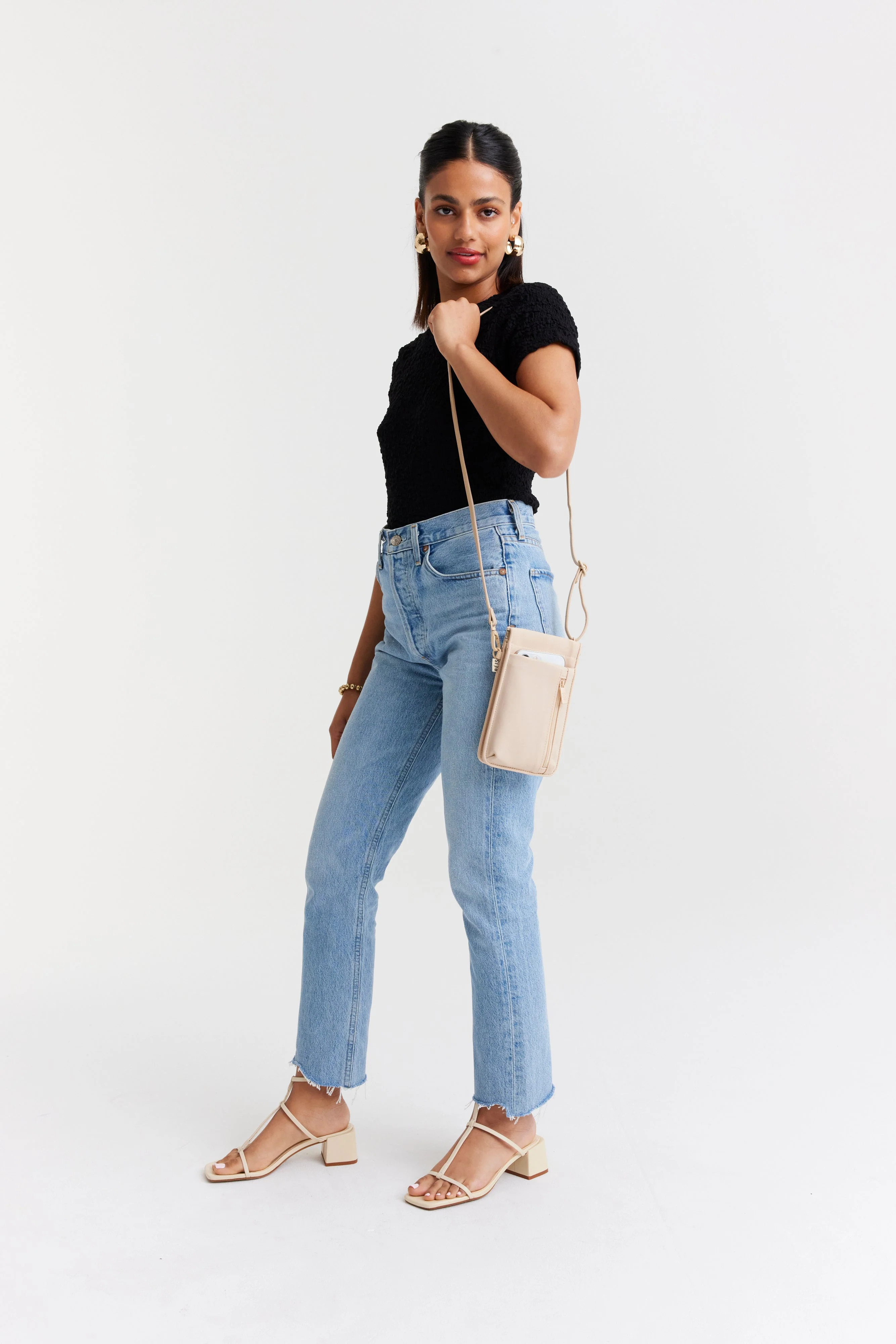 Resale The ID Crossbody Bag in Beige - Image 11