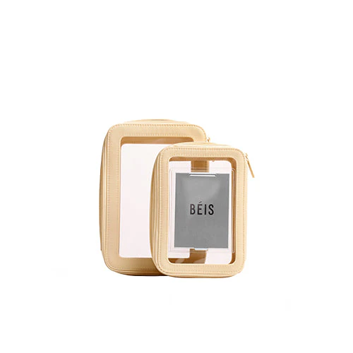 Resale The In Flight Cosmetic Set in Beige - Image 8