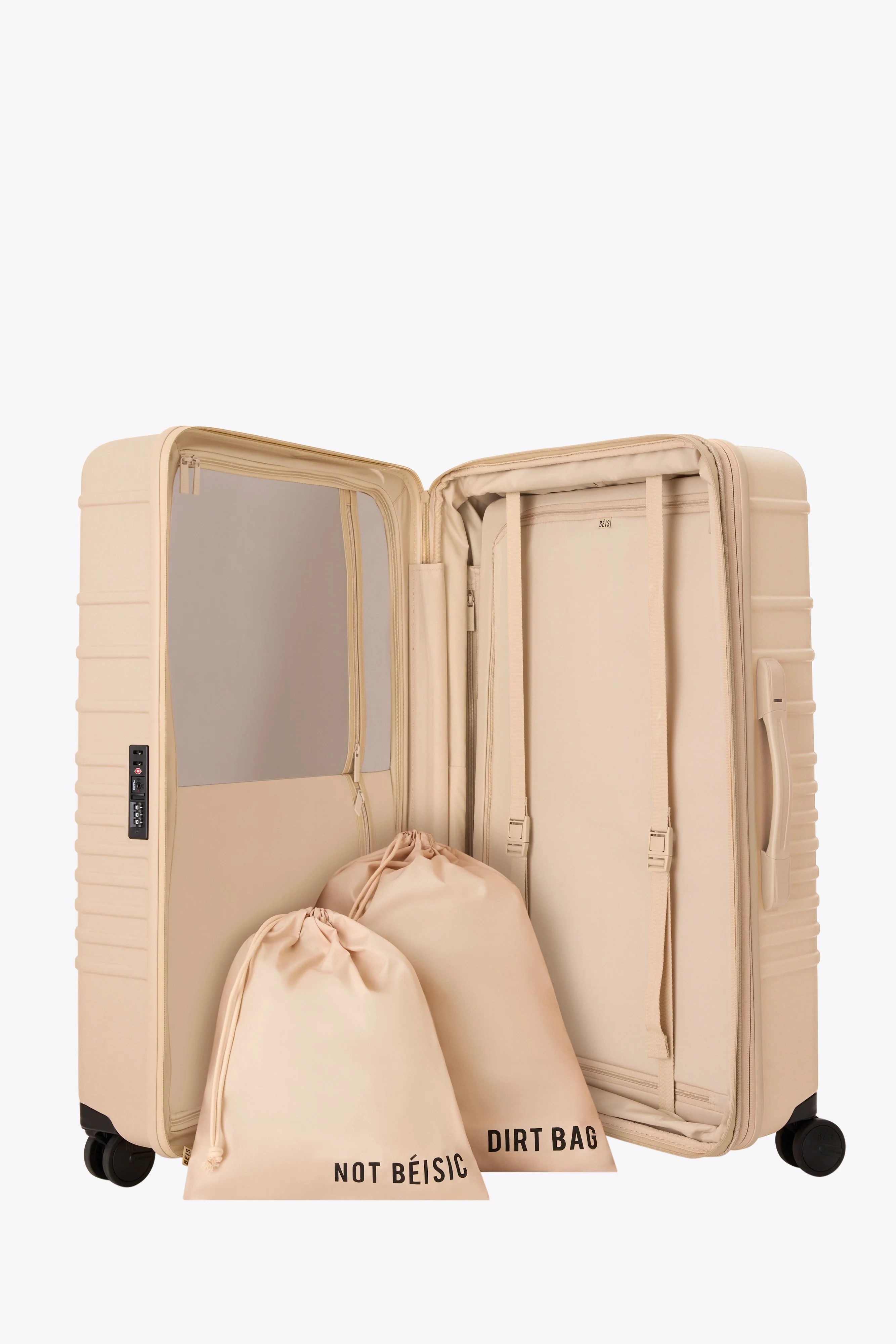 Resale The Large Check-In Roller in Beige - Image 4