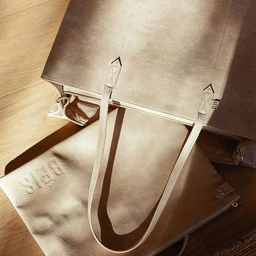 Resale The Large Work Tote in Beige - Image 11