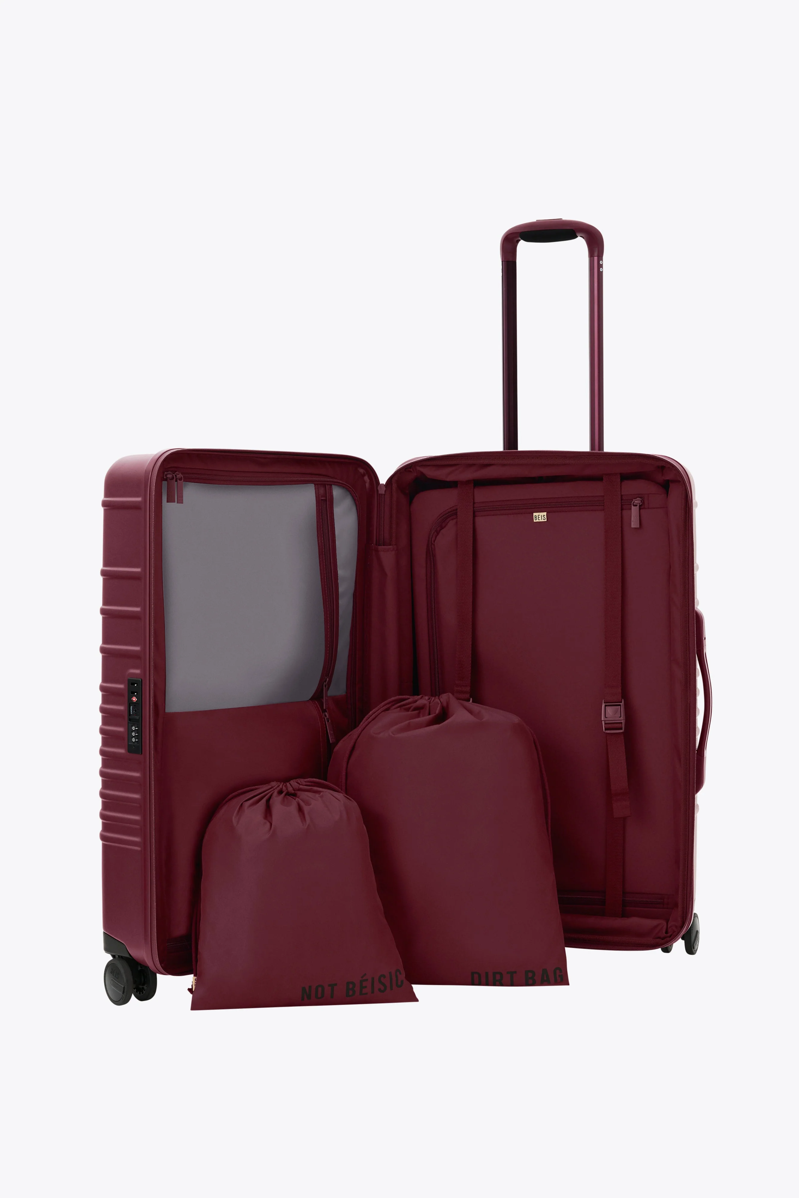 Resale The Medium Check-In Roller in Burgundy - Image 4