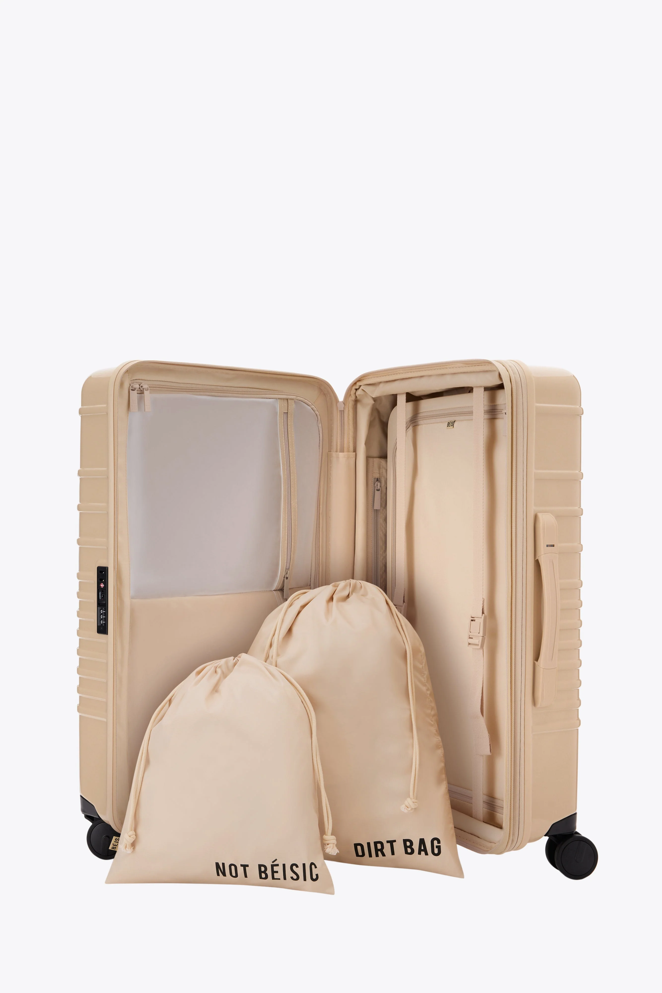 Resale The Medium Check-In Roller in Glossy Beige - Image 4