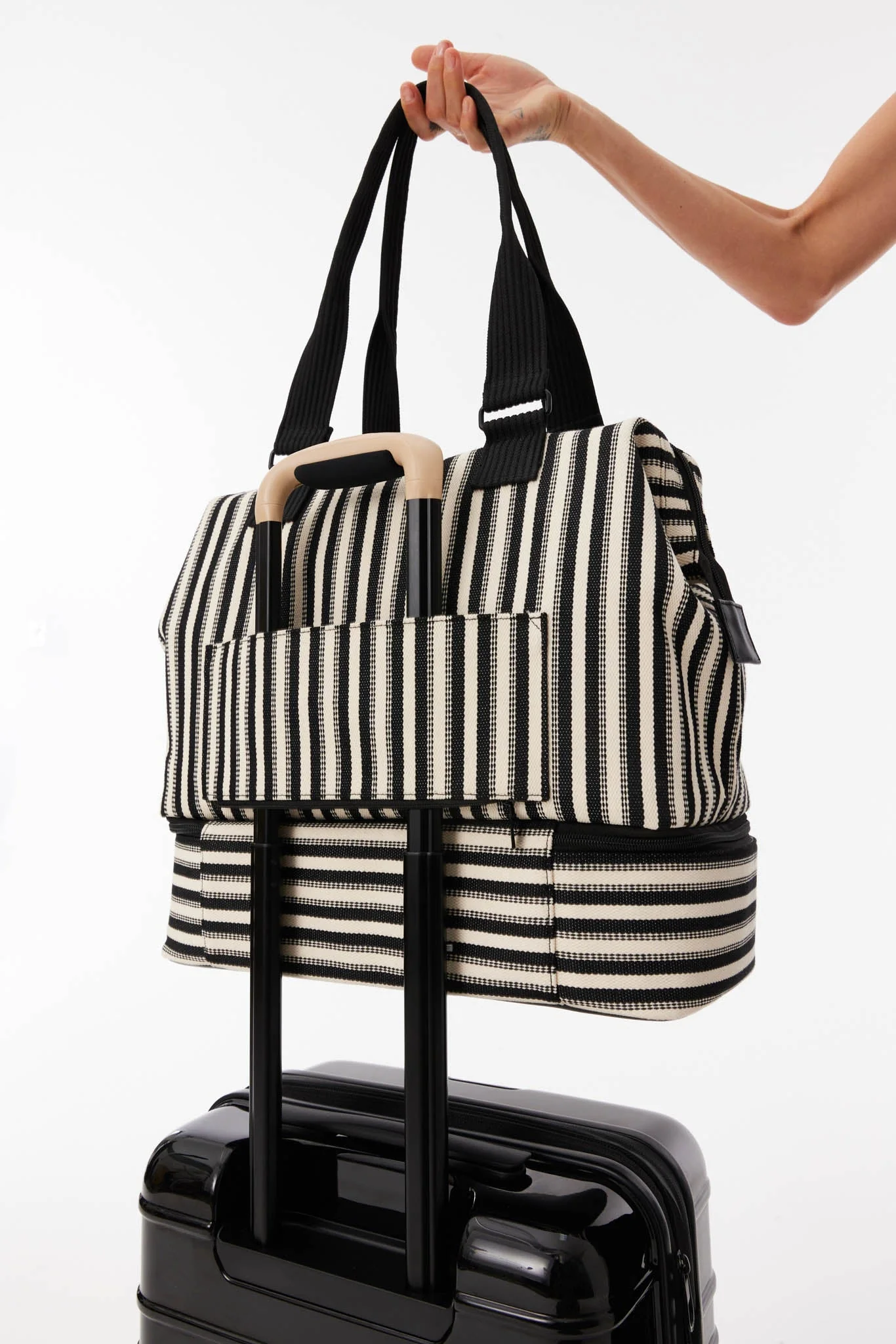 Resale The Mini Weekender in Black Stripe - Image 4