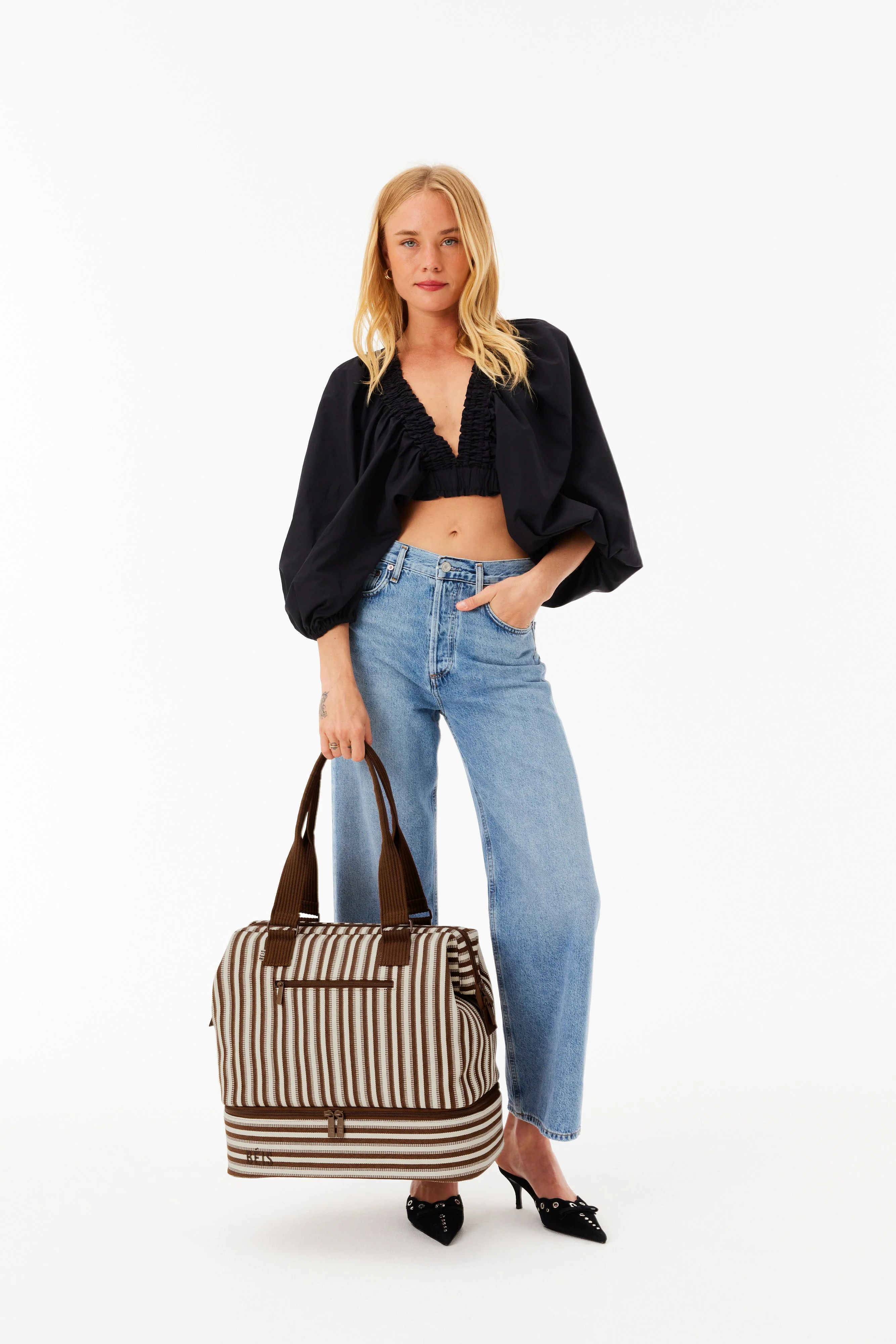 Resale The Mini Weekender in Maple Stripe - Image 7