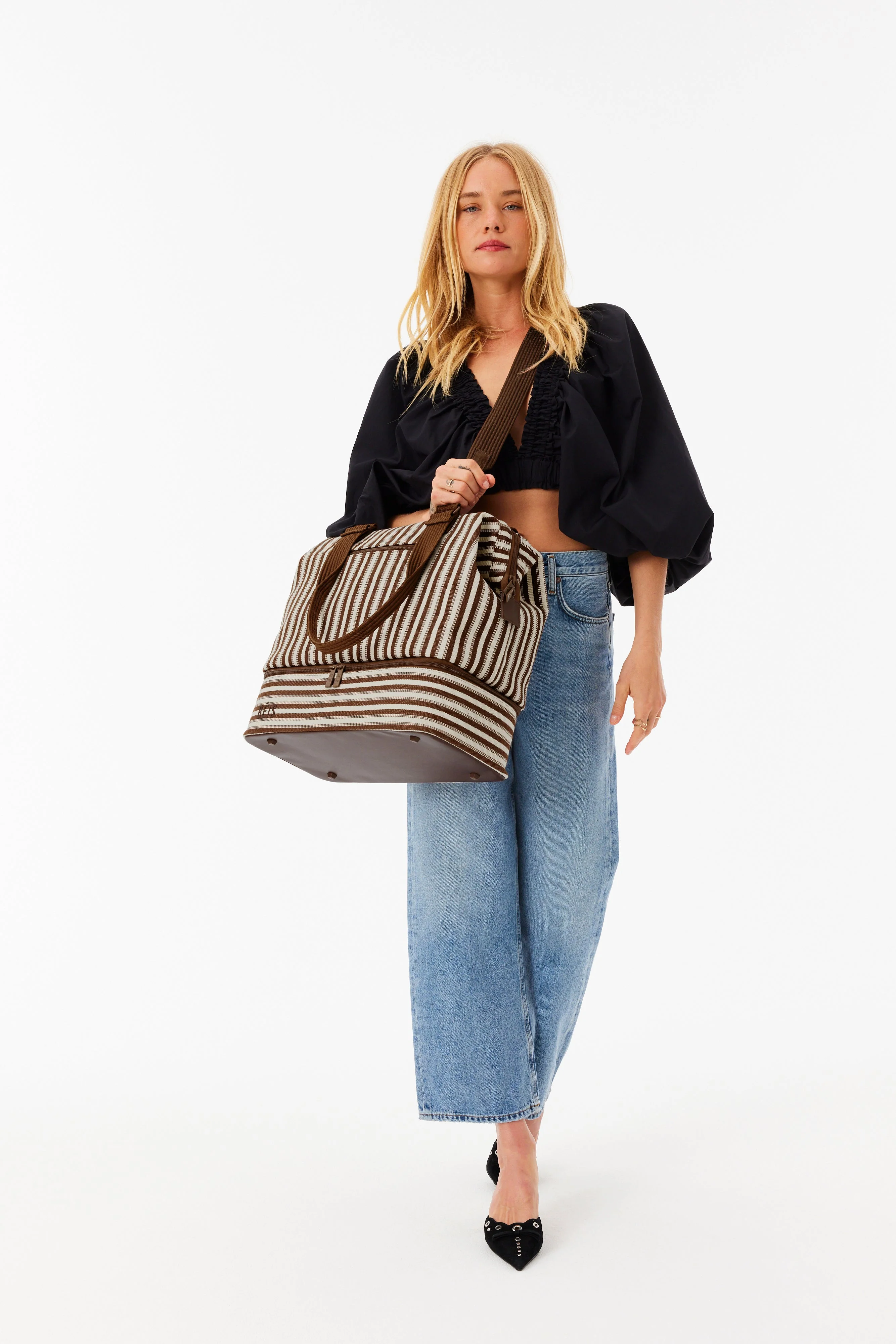 Resale The Mini Weekender in Maple Stripe - Image 9