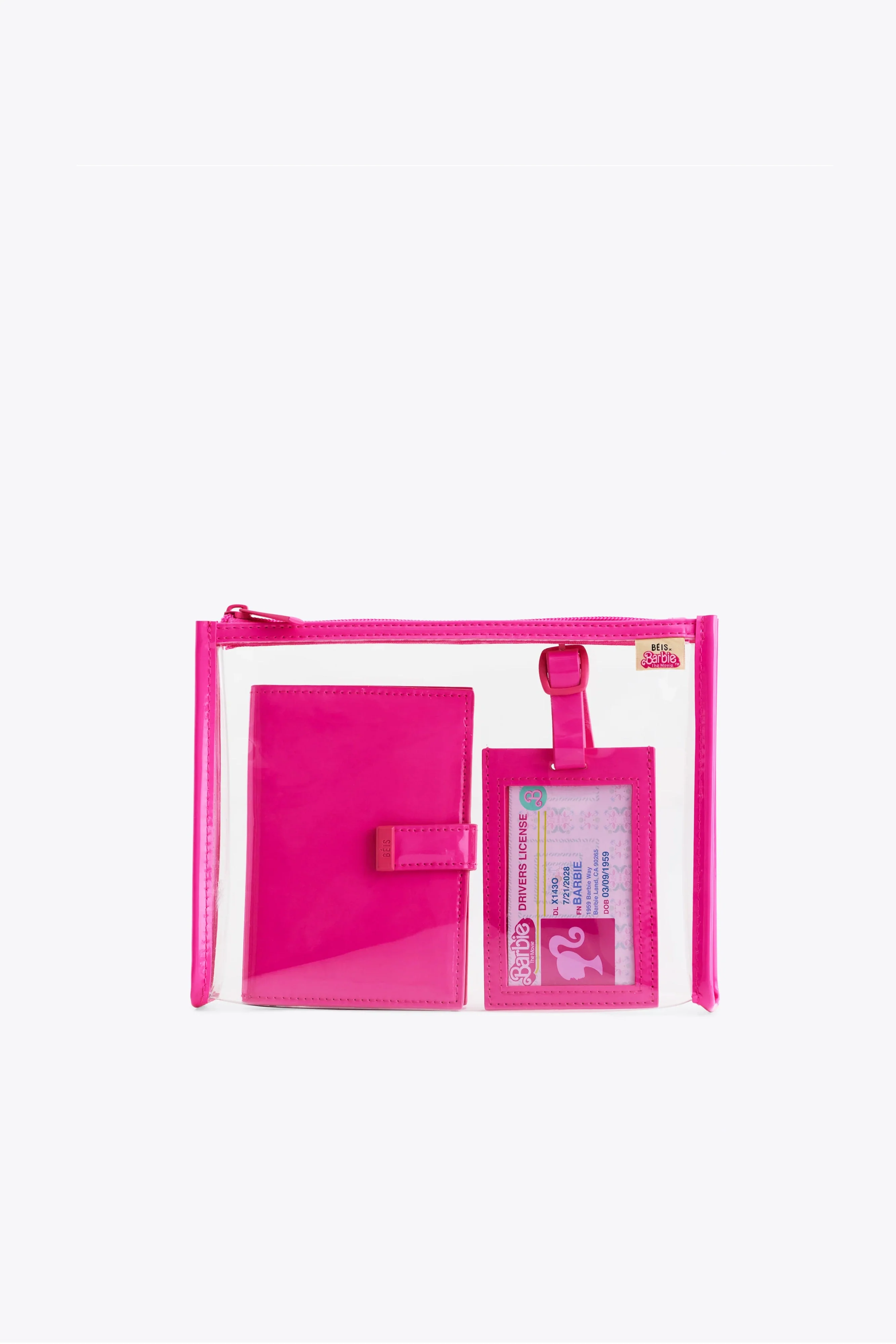Resale The Passport & Luggage Tag Set in Barbie™ Pink