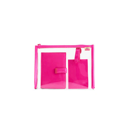 Resale The Passport & Luggage Tag Set in Barbie™ Pink - Image 10