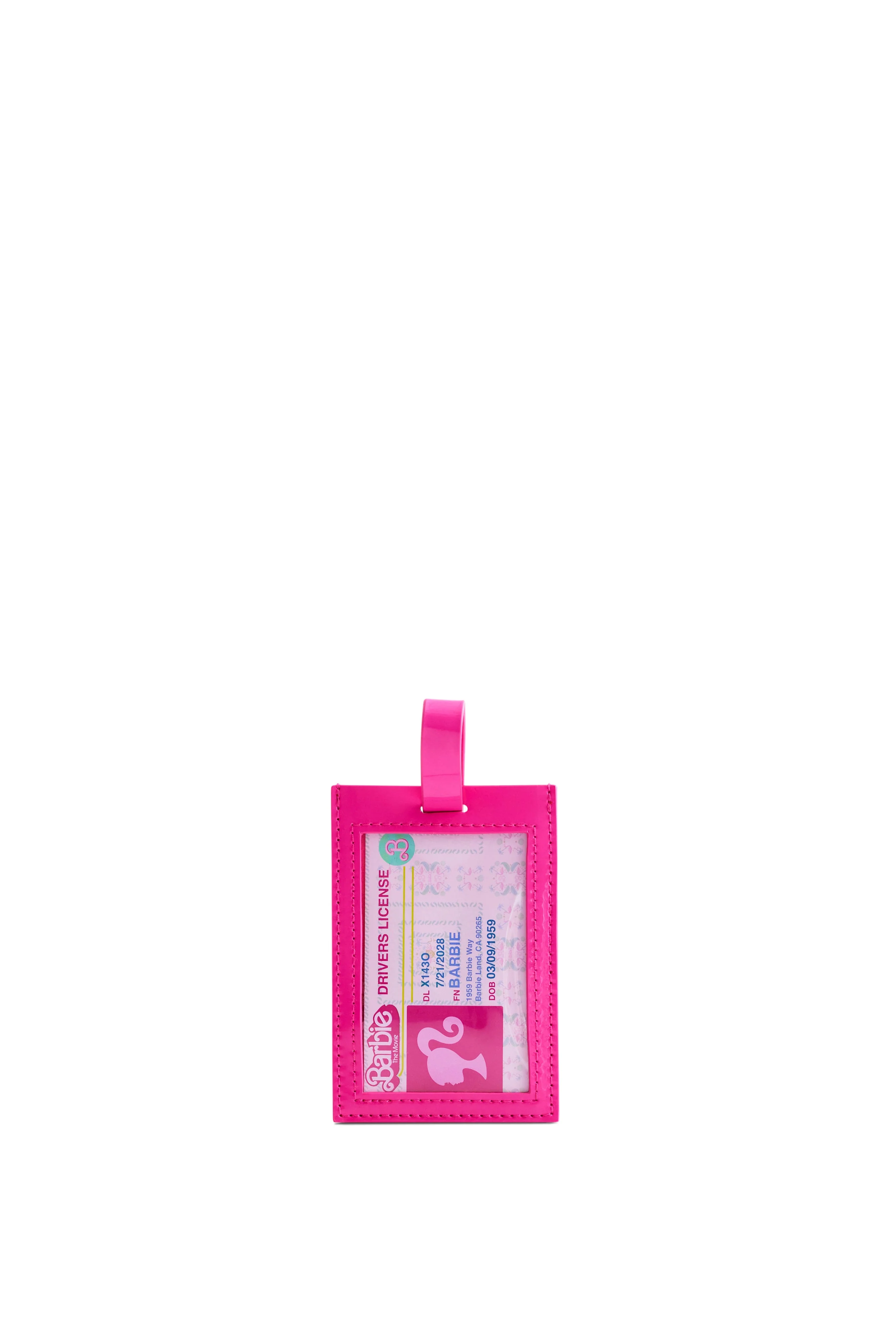 Resale The Passport & Luggage Tag Set in Barbie™ Pink - Image 3