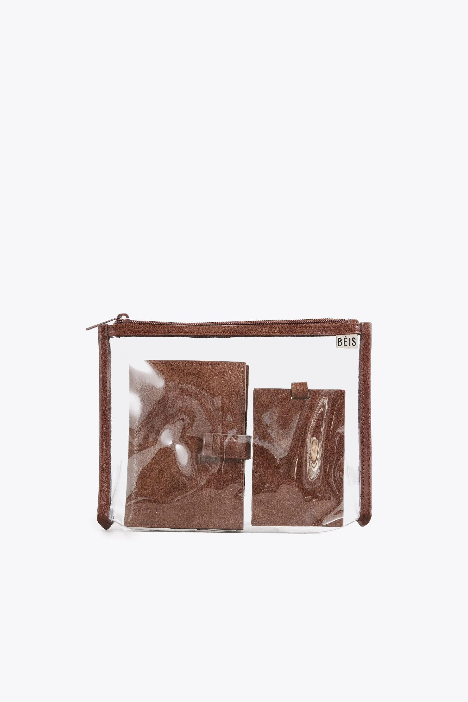 Resale The Passport & Luggage Tag Set in Maple