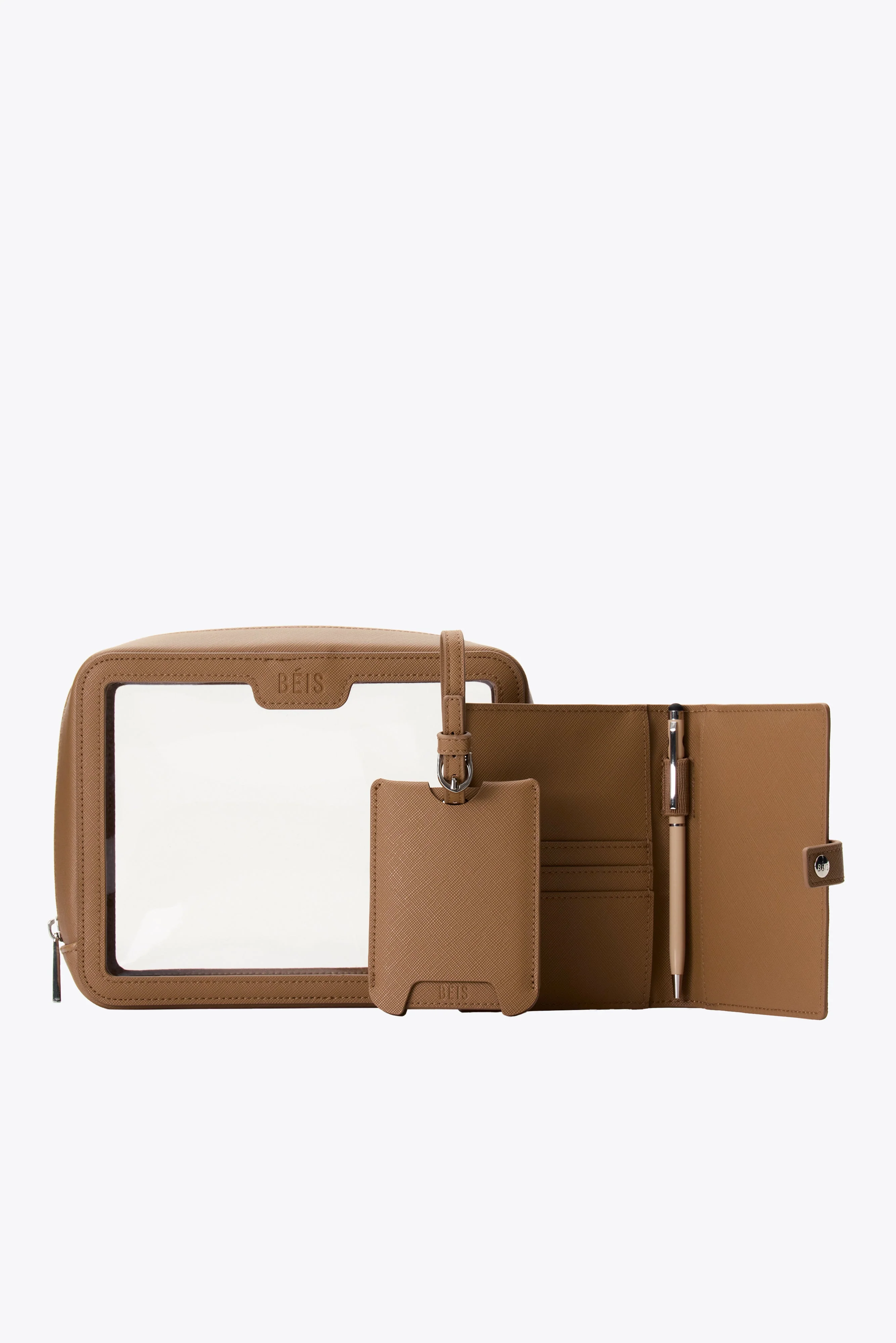 Resale The Passport & Luggage Tag Set in Camel - Image 3