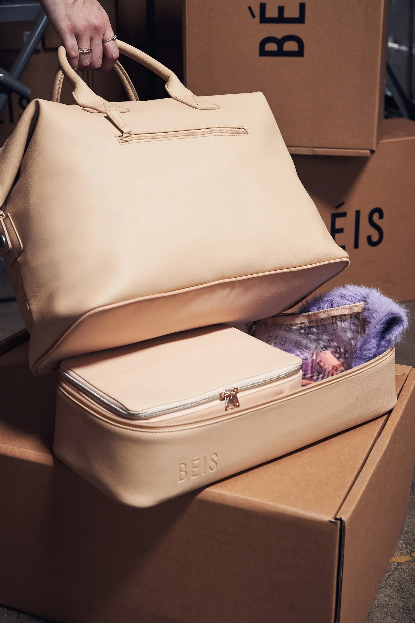Resale The Premium Weekender in Beige - Image 8