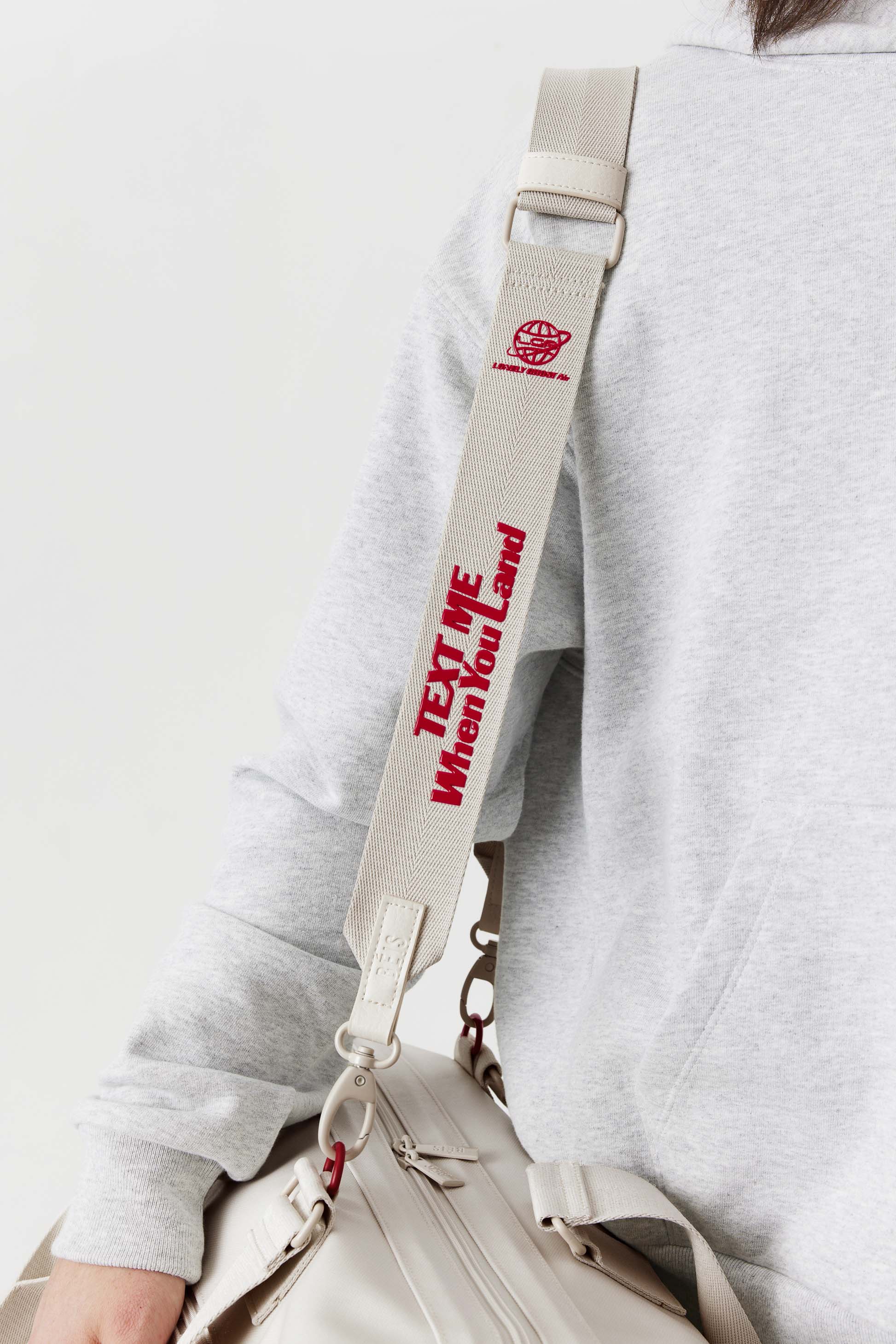 Resale The Shoulder Strap in Ghost White - Image 5