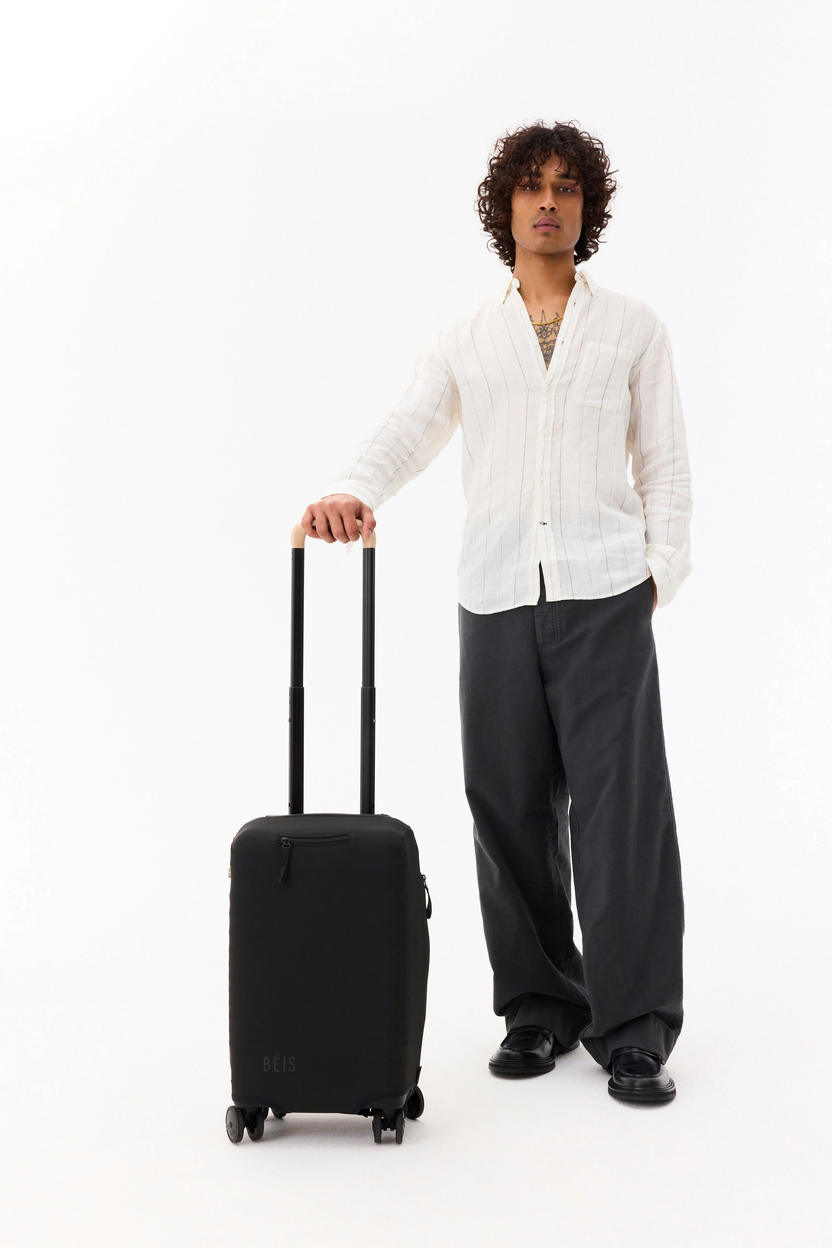 Resale The Small Carry-On Luggage Cover in Black - Image 4