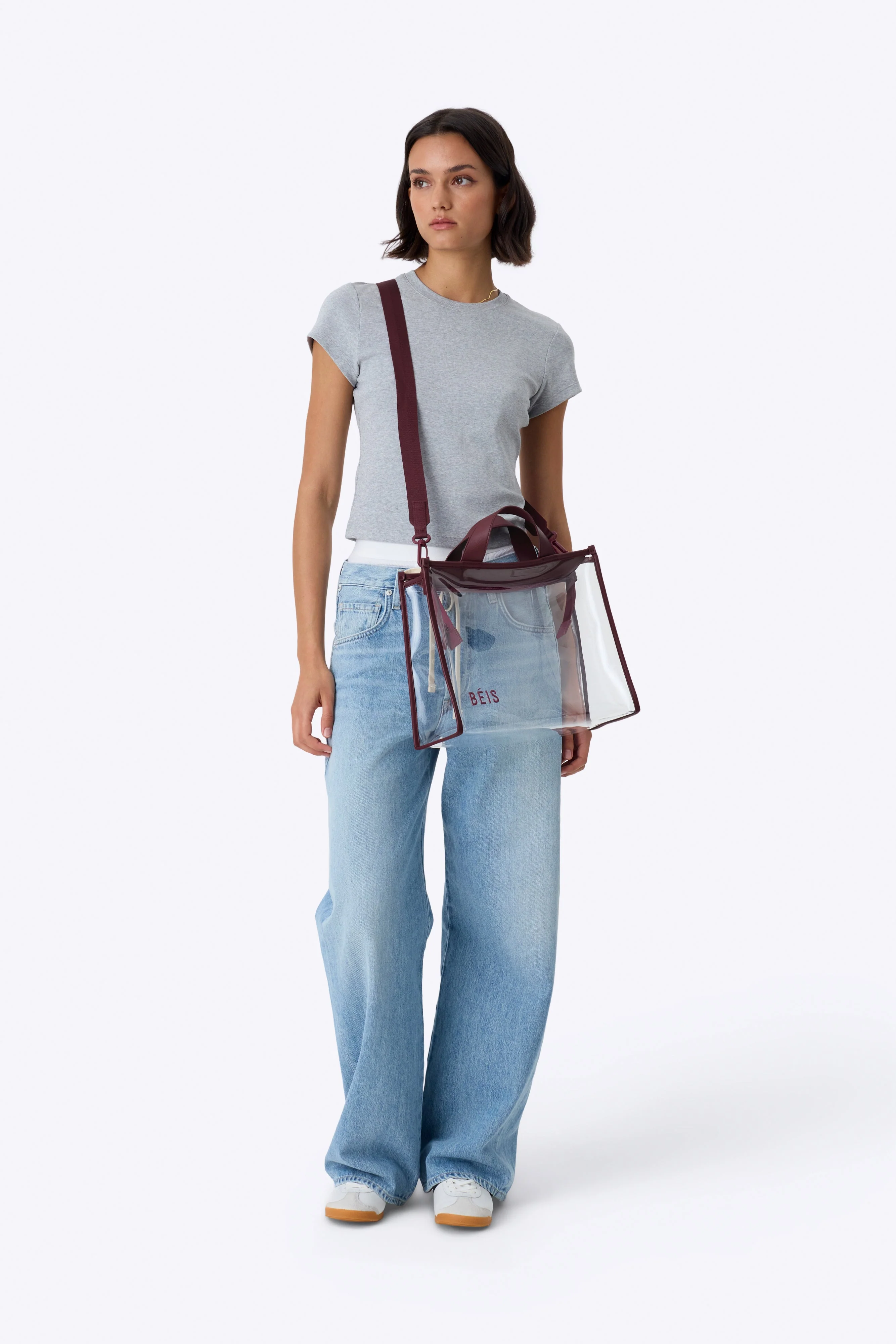 Resale The Stadium Tote in Burgundy - Image 2