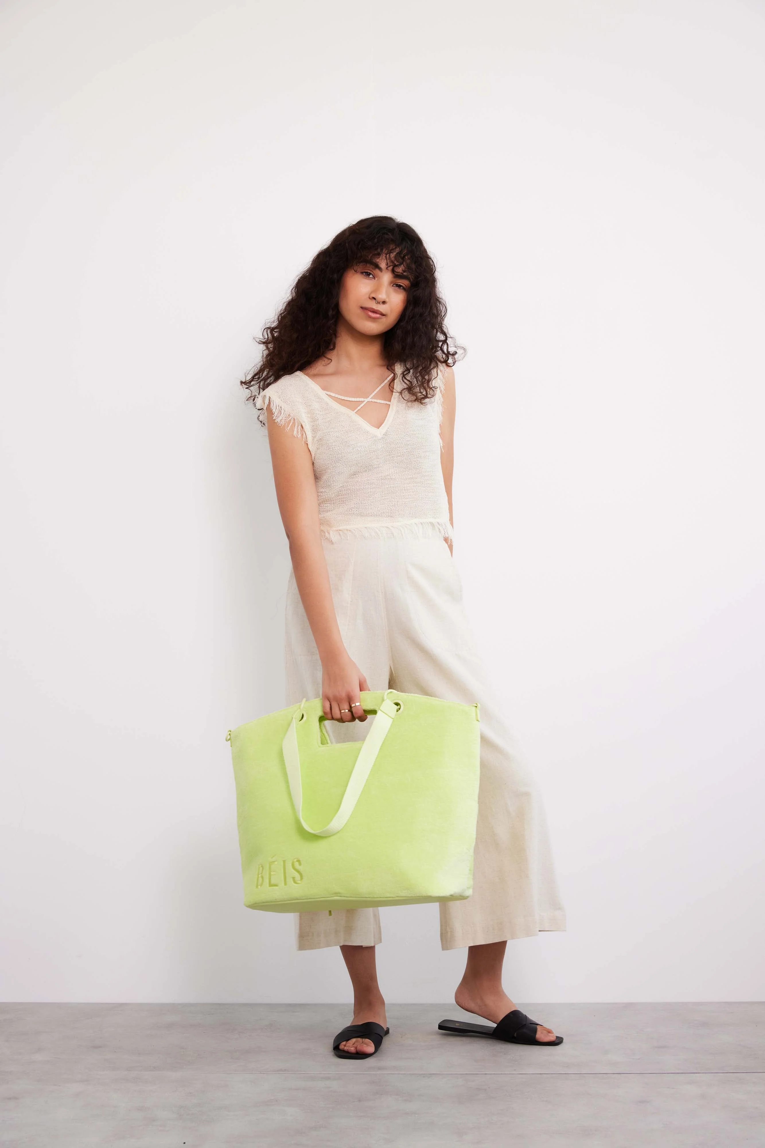 Resale The Terry Tote in Citron - Image 6