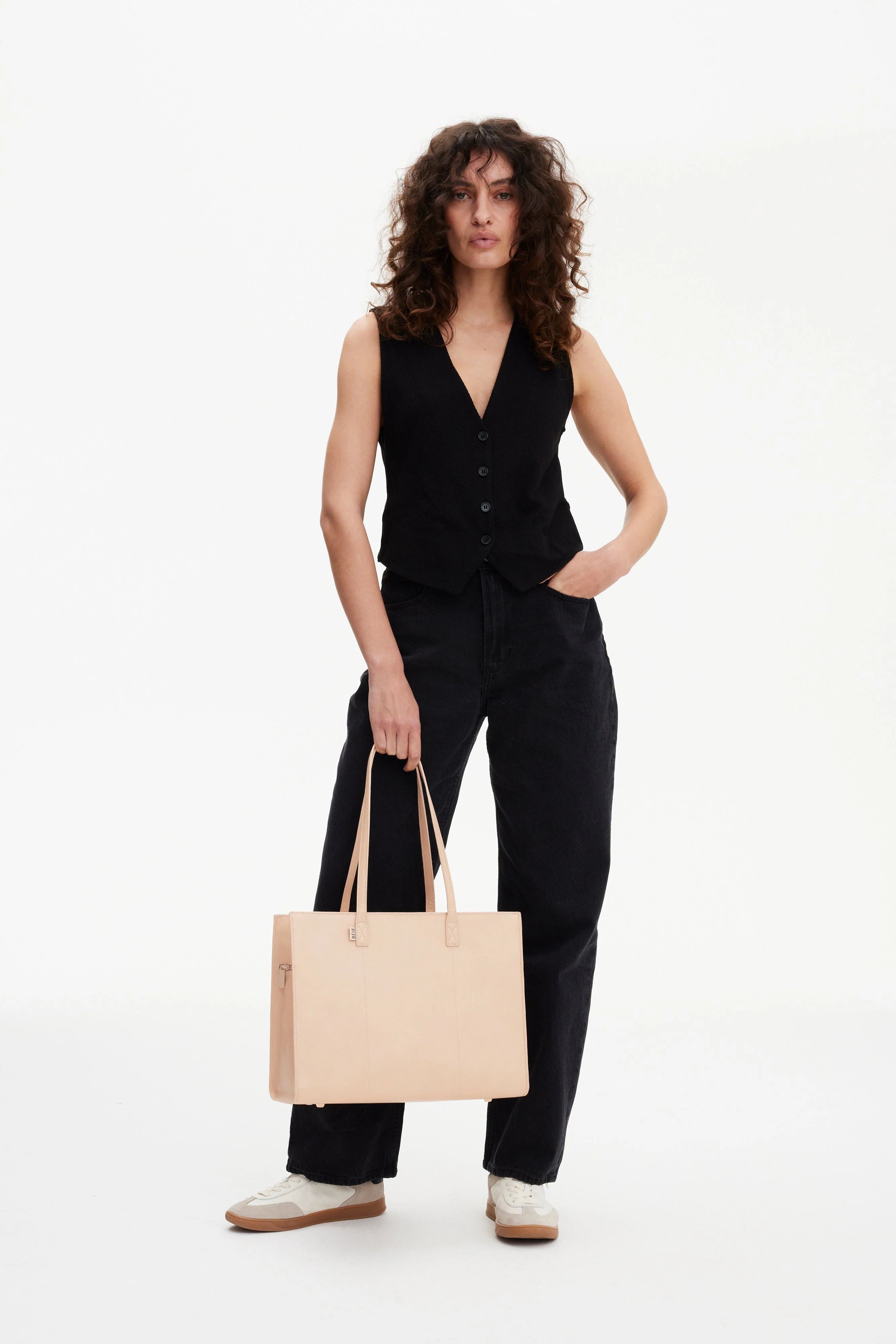 Resale The Work Tote in Beige - Image 5