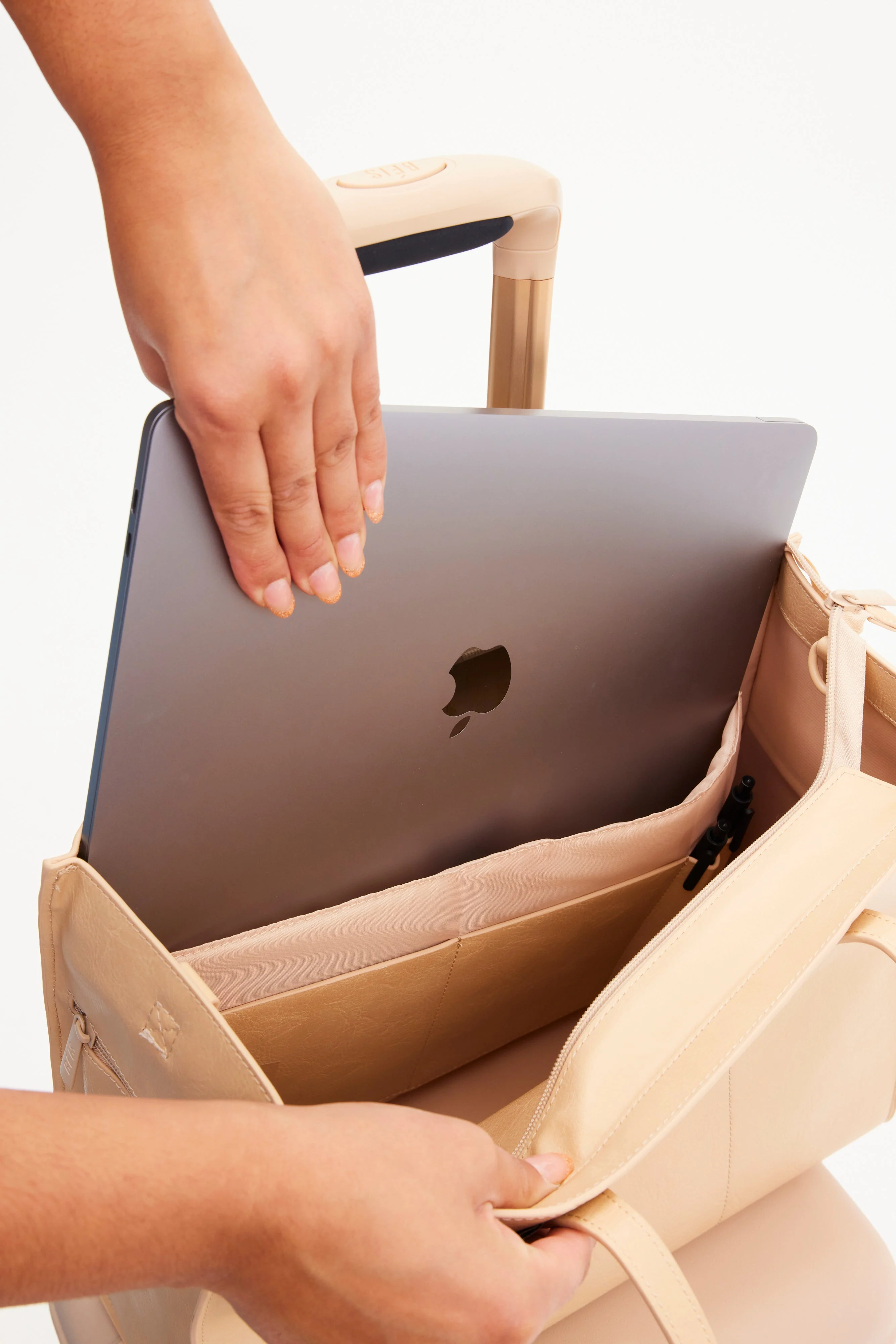 Resale The Work Tote in Beige - Image 6