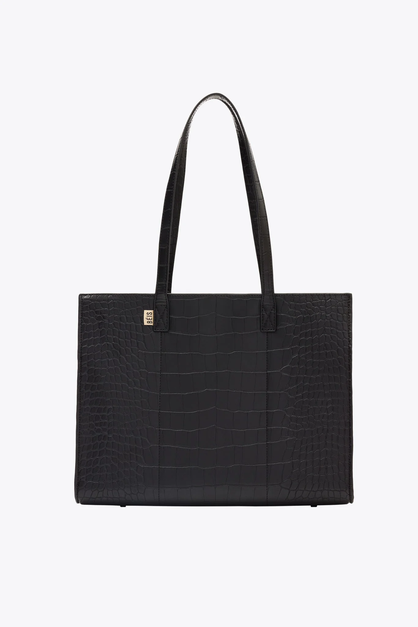 Resale The Work Tote in Black Croc - Image 13