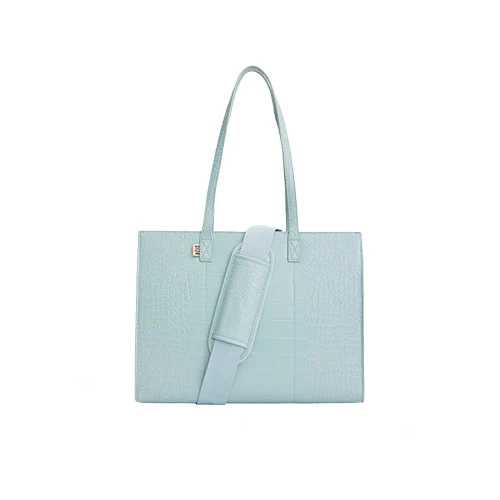 Resale The Work Tote in Slate Croc - Image 17