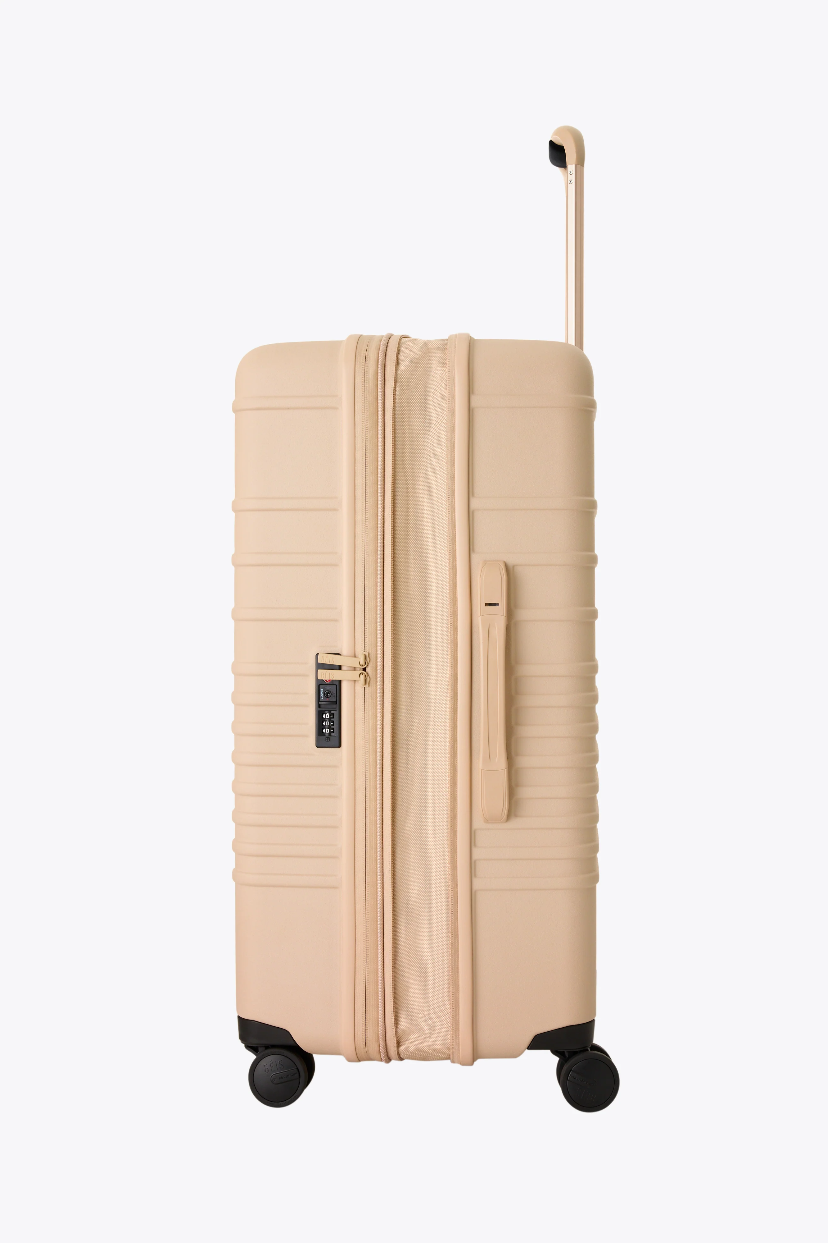 The Large Check-In Roller in Beige - Image 8
