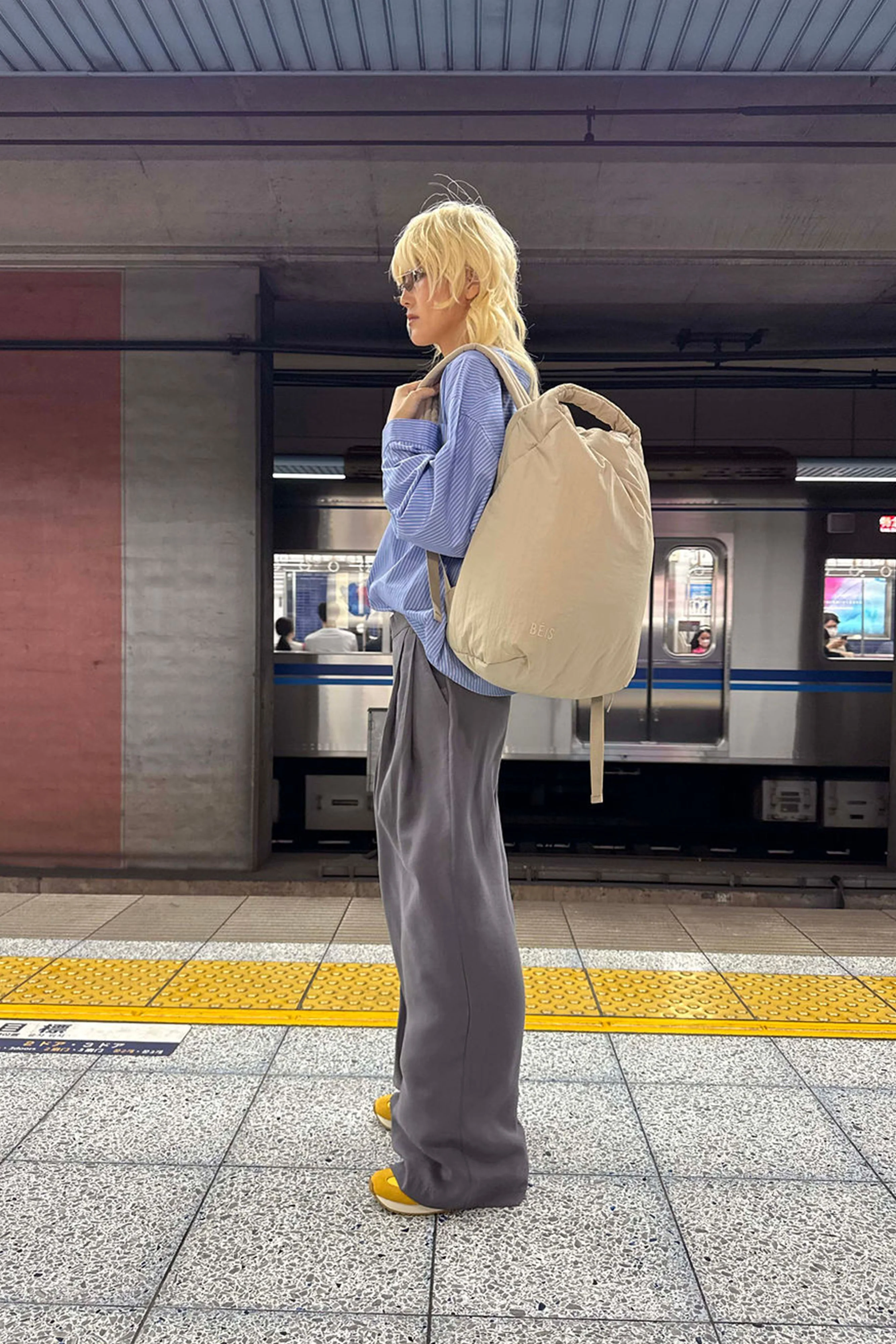 The Air Backpack in Oat - Image 2