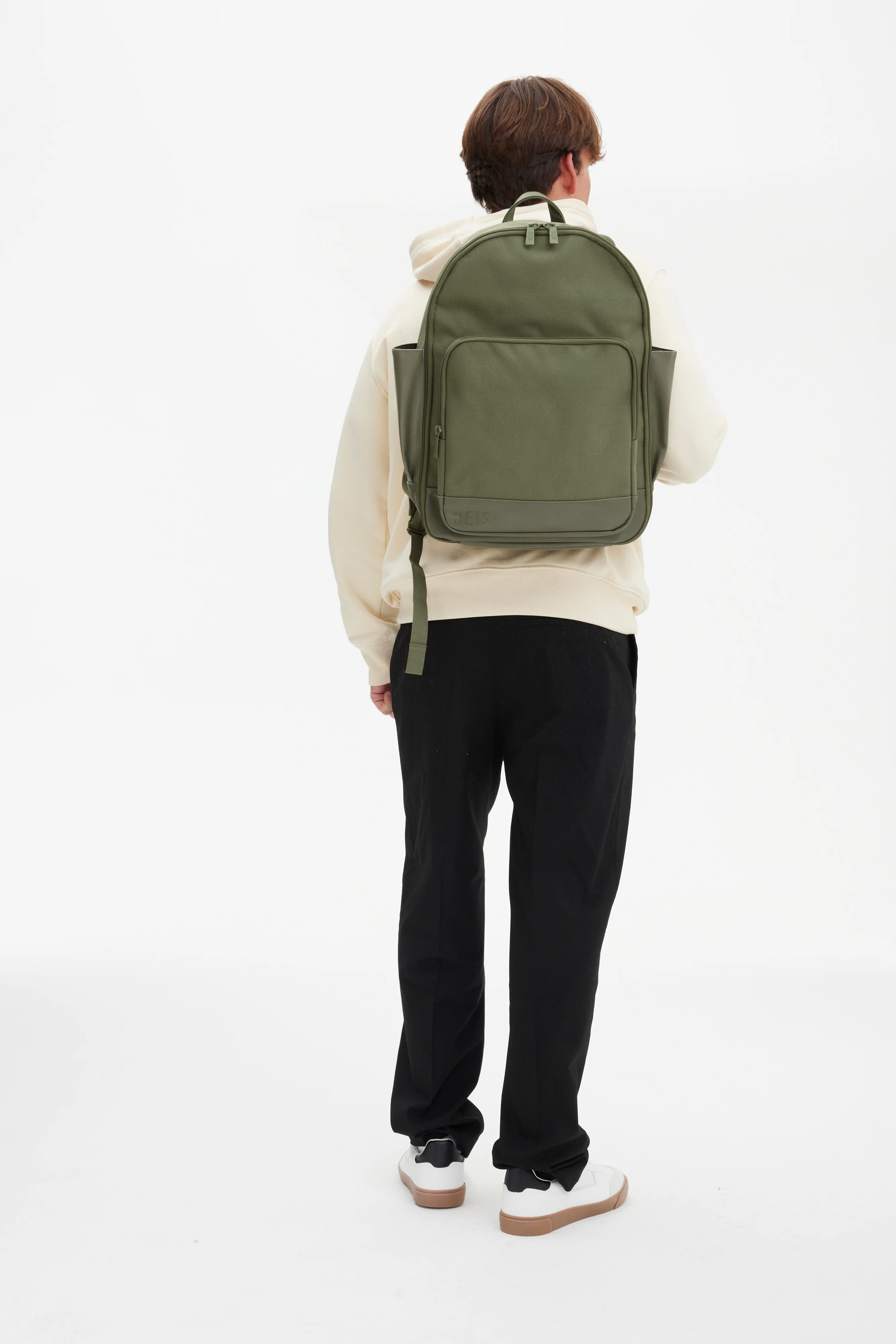 The Travel Backpack in Olive - Image 11