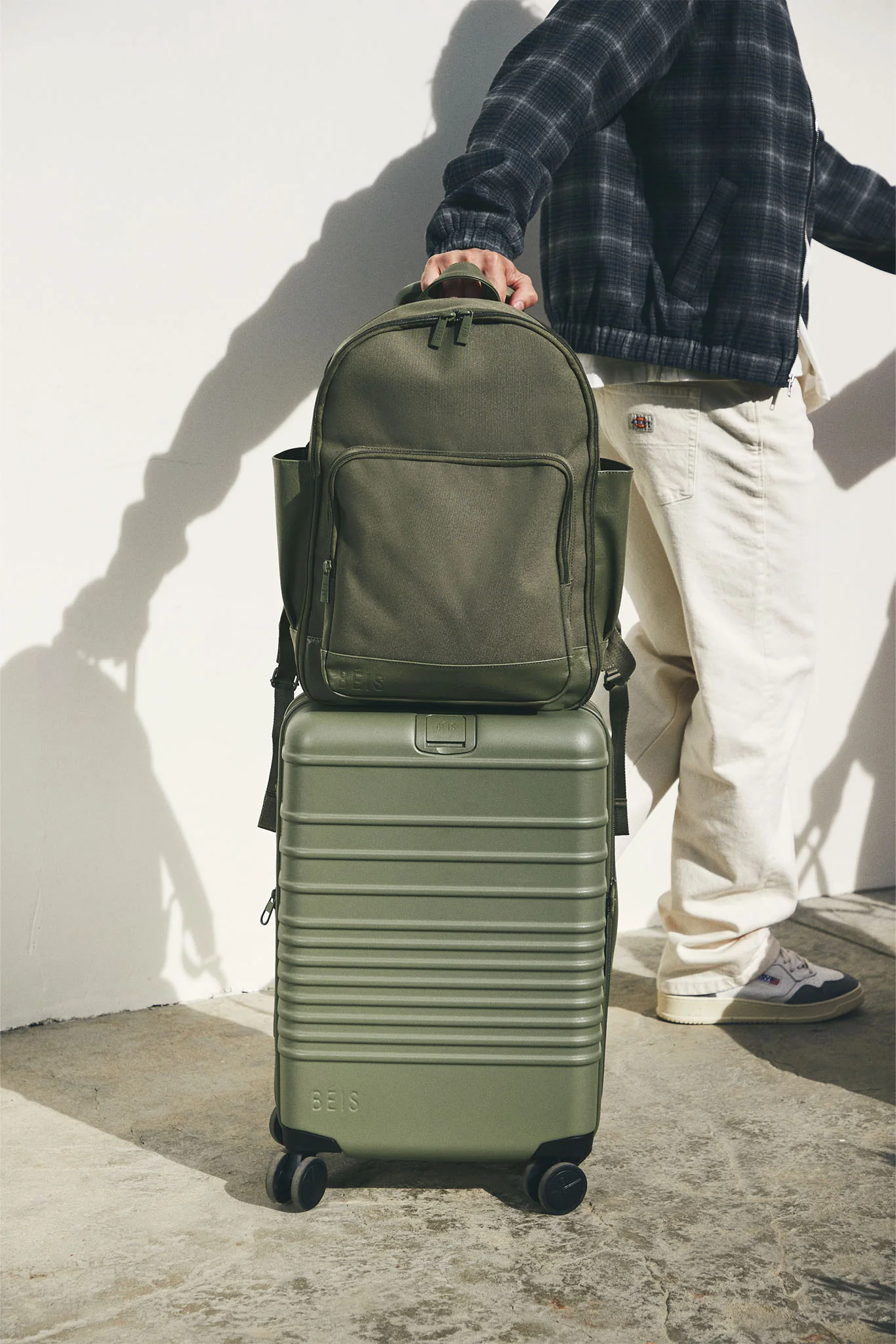 The Travel Backpack in Olive - Image 12