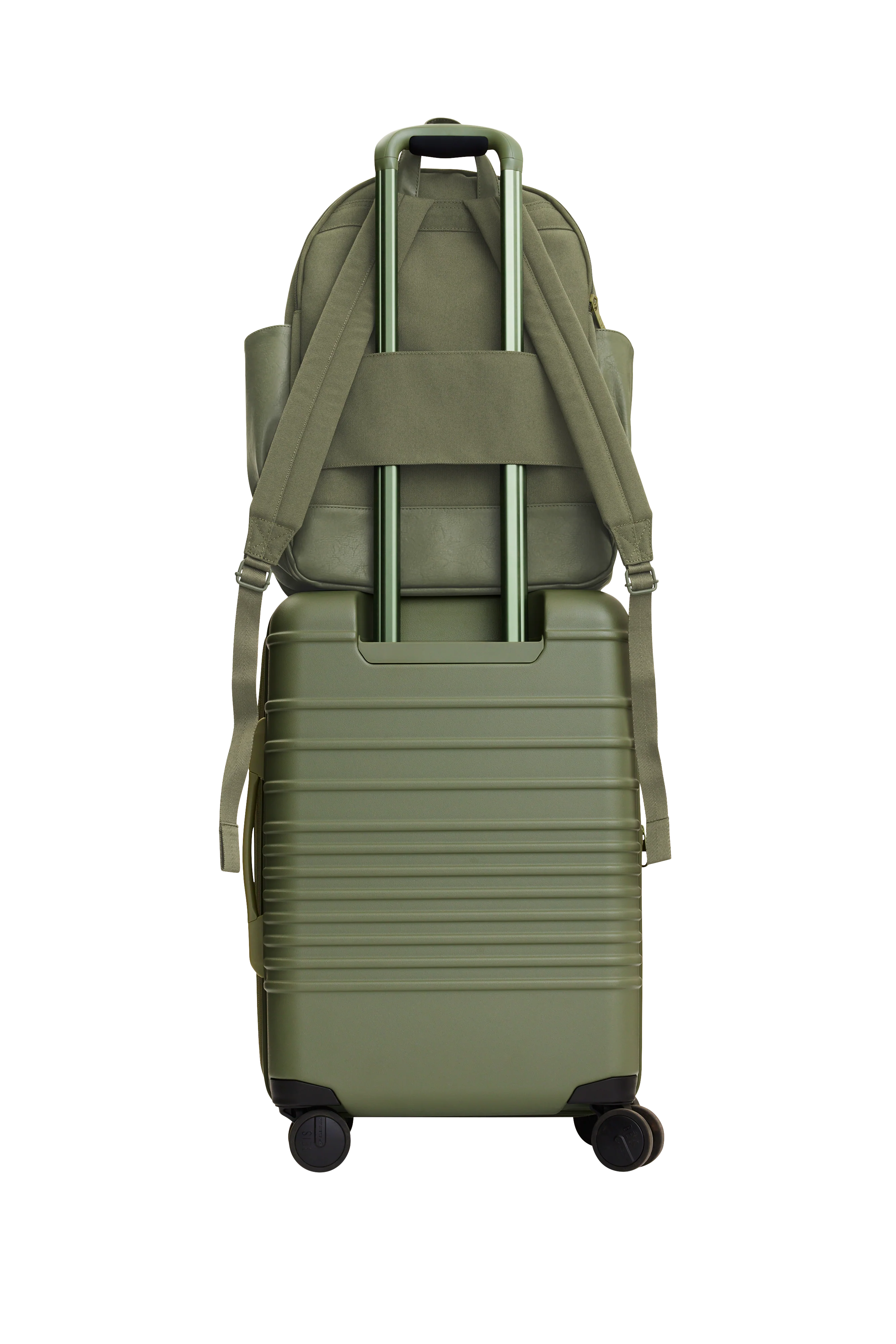 The Travel Backpack in Olive - Image 4