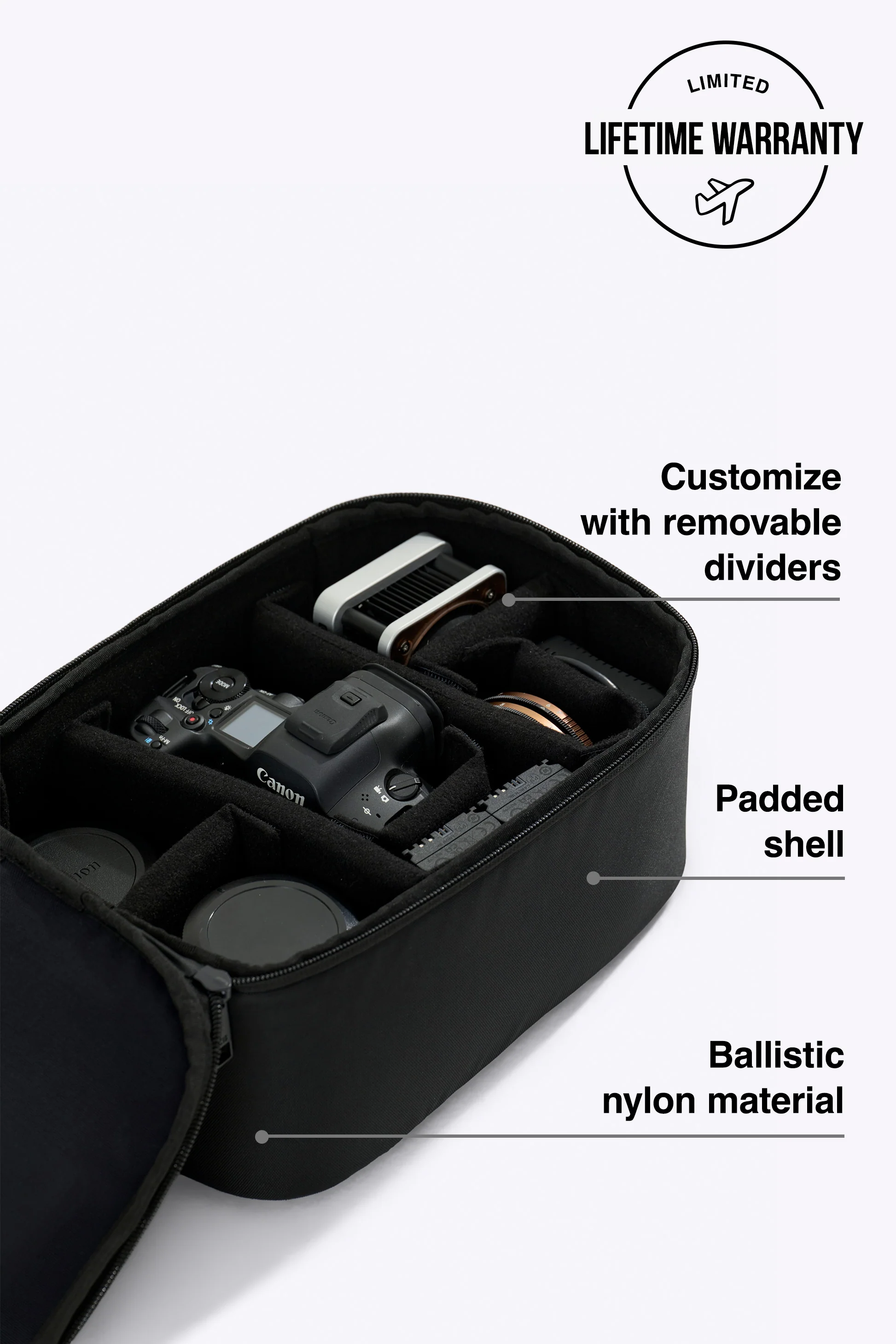 The Camera Gear Insert in Black - Image 2