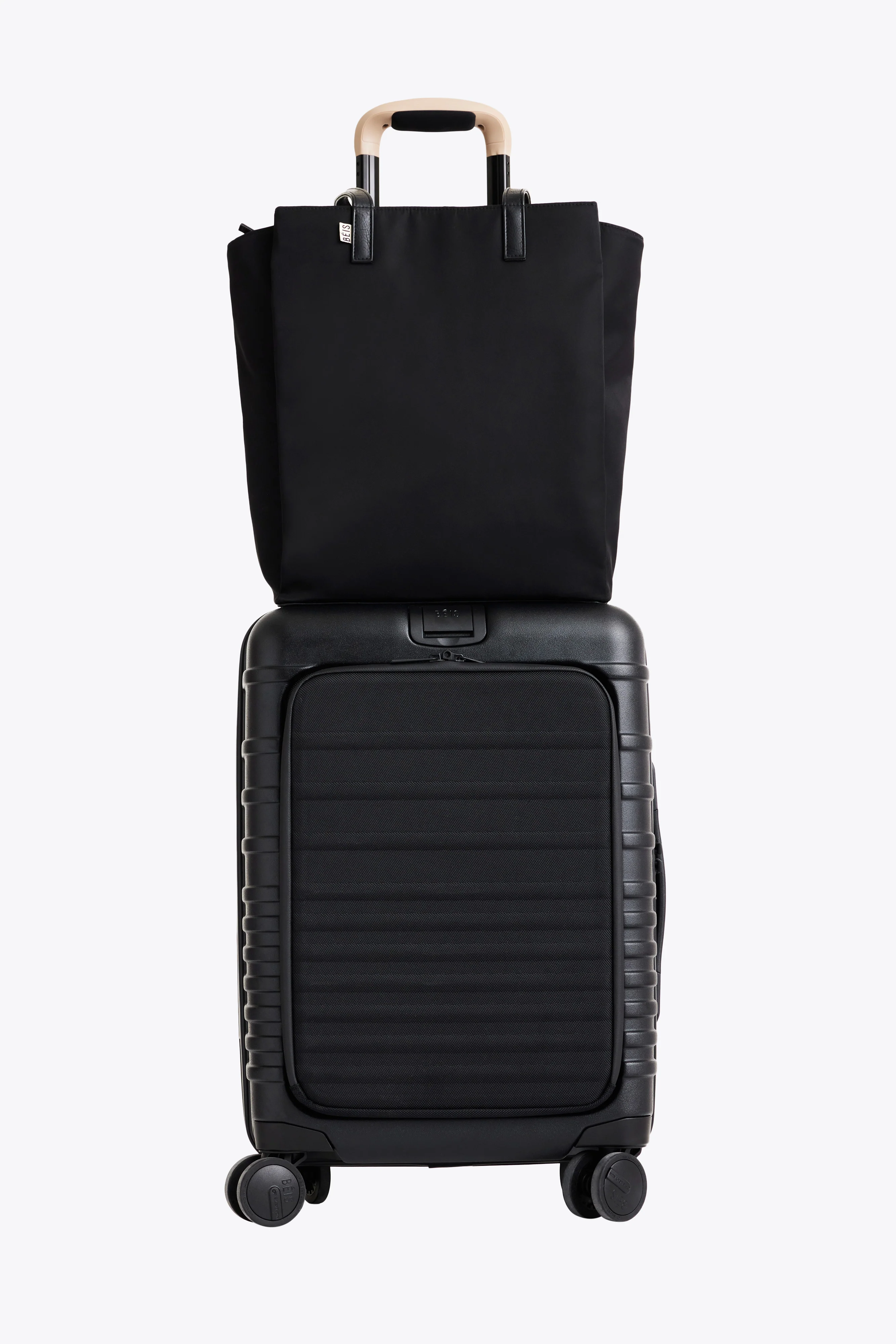 The Commuter Tote in Black - Image 7