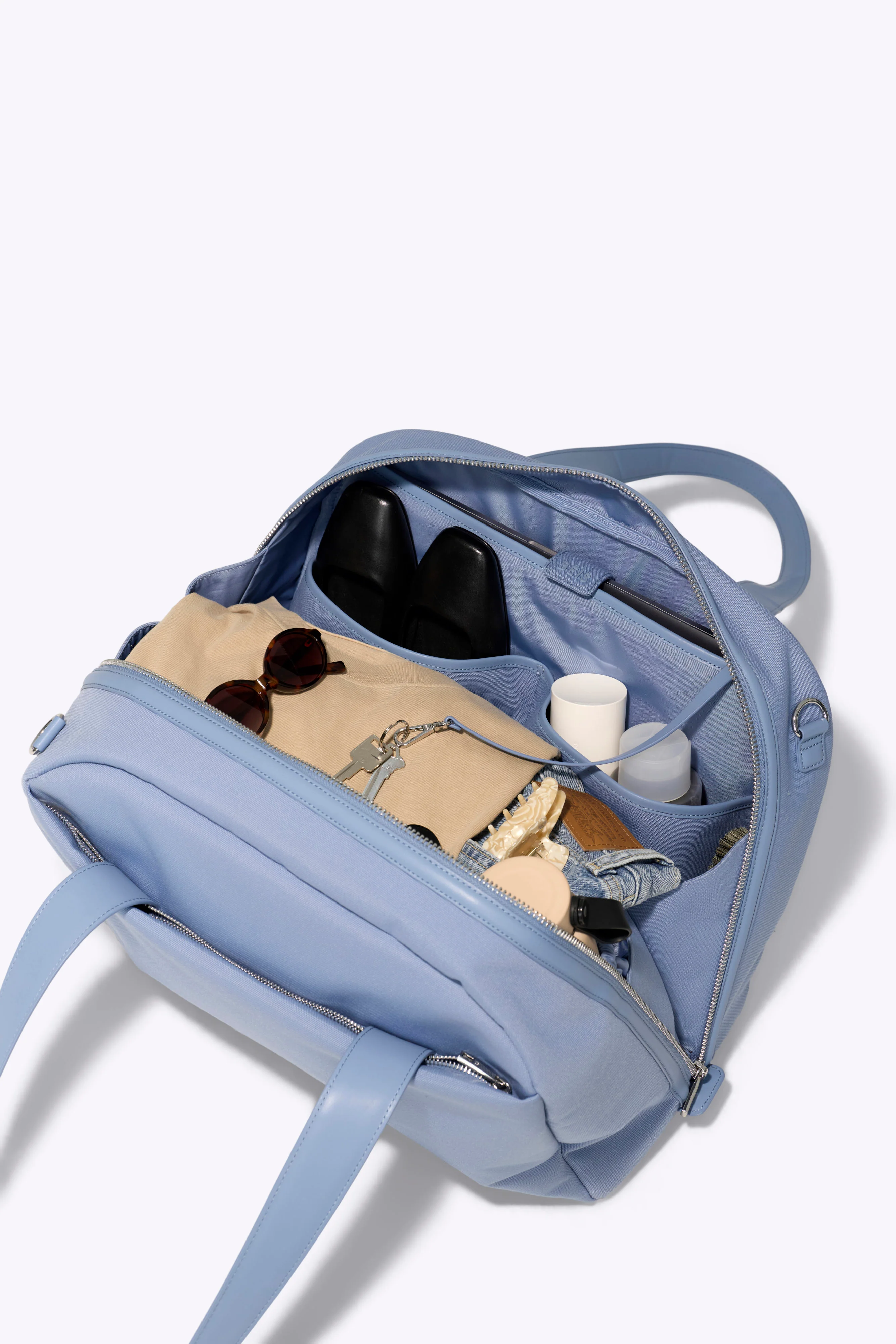 The Duffle in Dusty Blue - Image 3