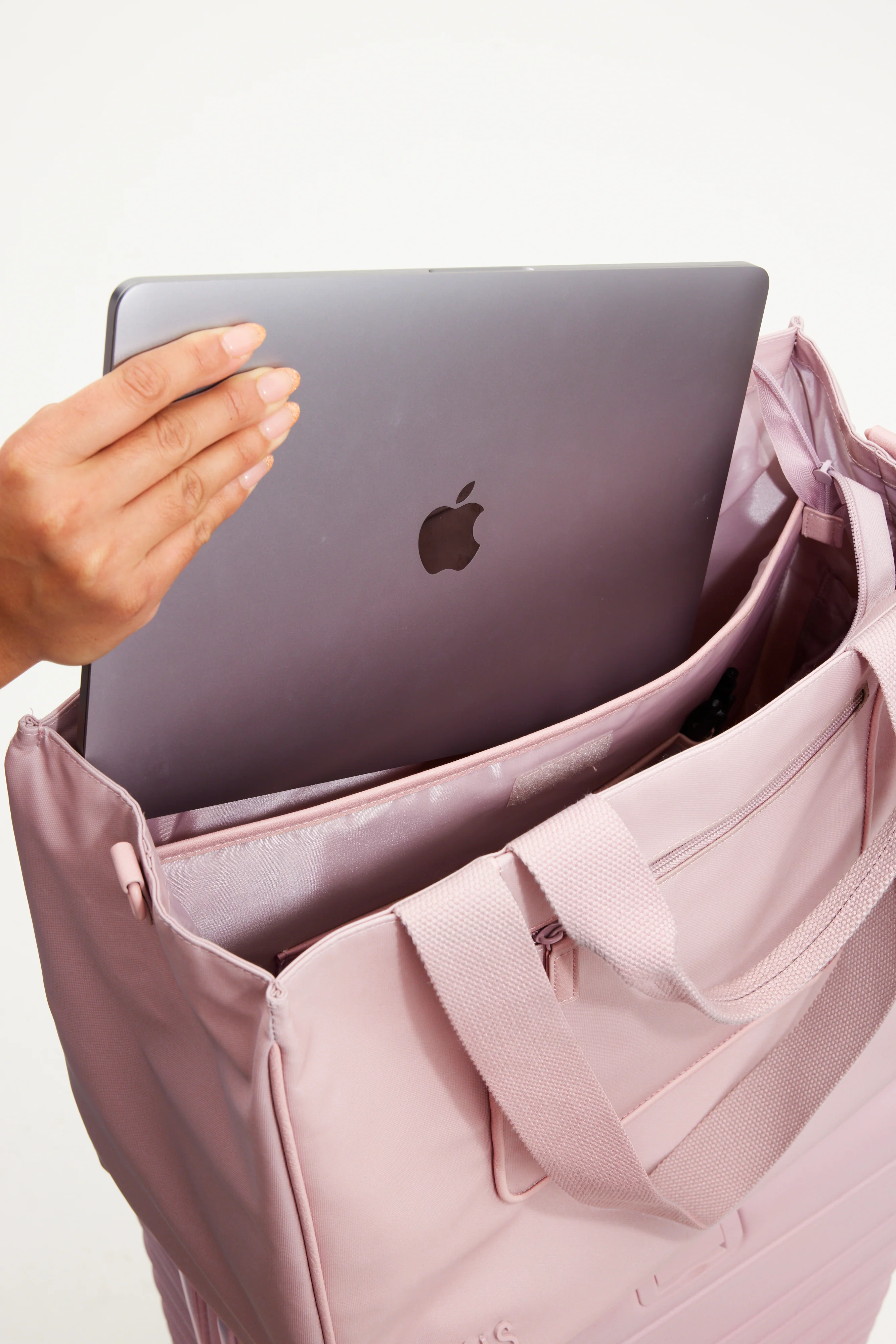 The East To West Tote in Atlas Pink - Image 7