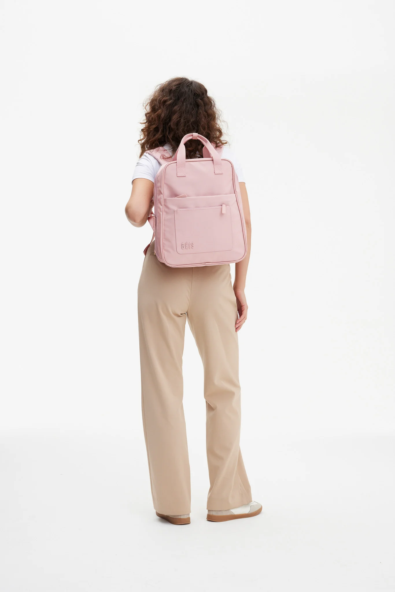 The Expandable Backpack in Atlas Pink - Image 13