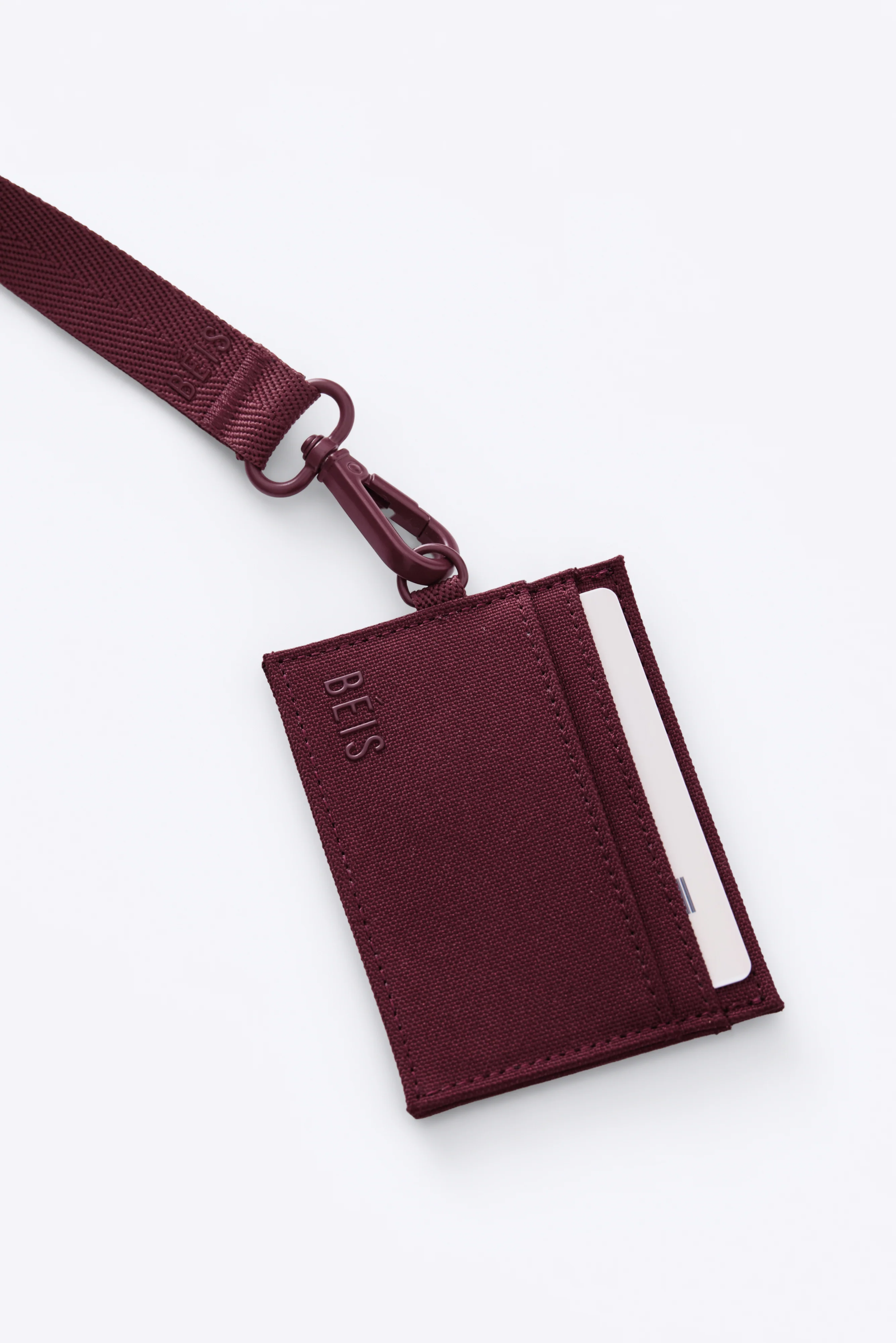 The ID Card Holder in Burgundy - Image 5