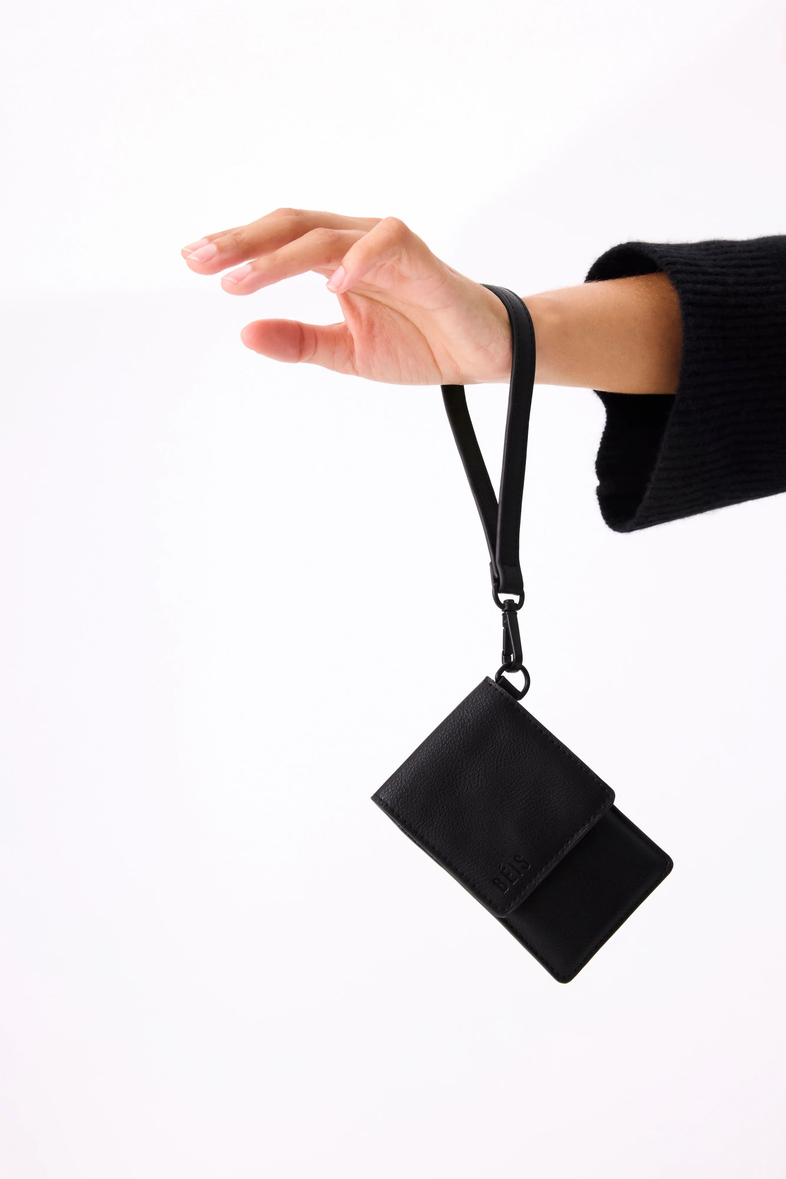 The ID Wristlet in Black - Image 4