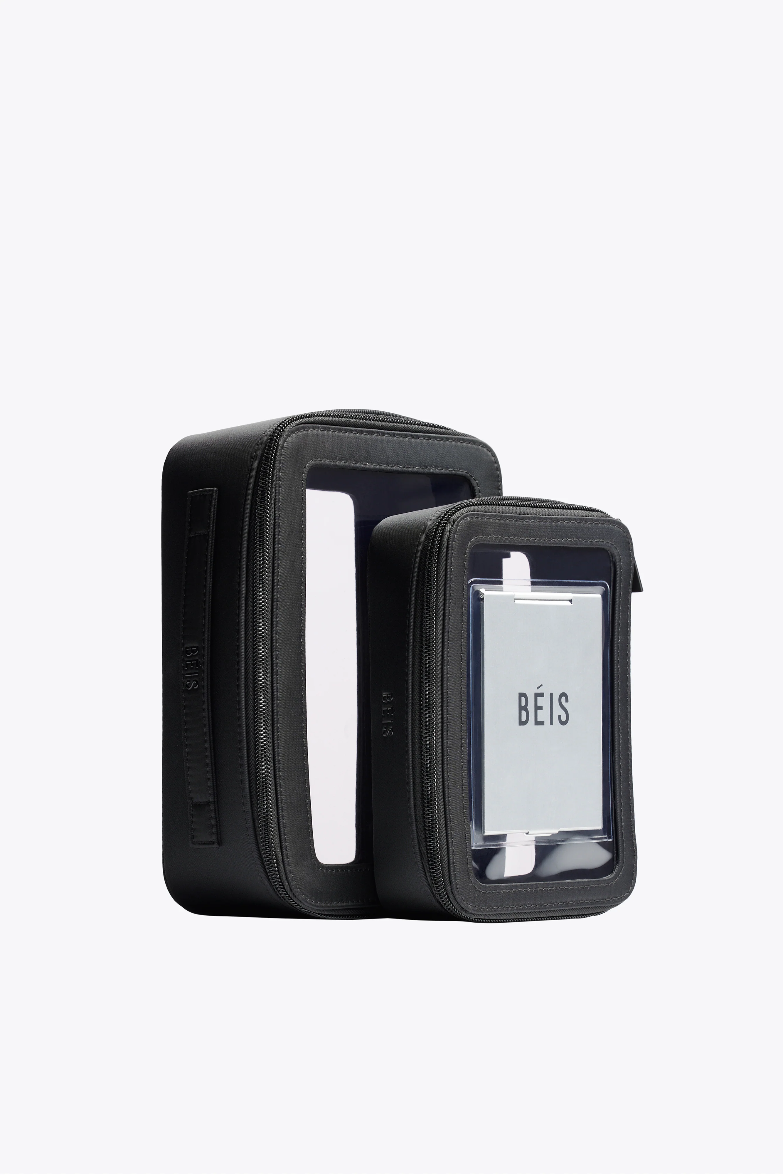 The In Flight Cosmetic Set in Black - Image 6