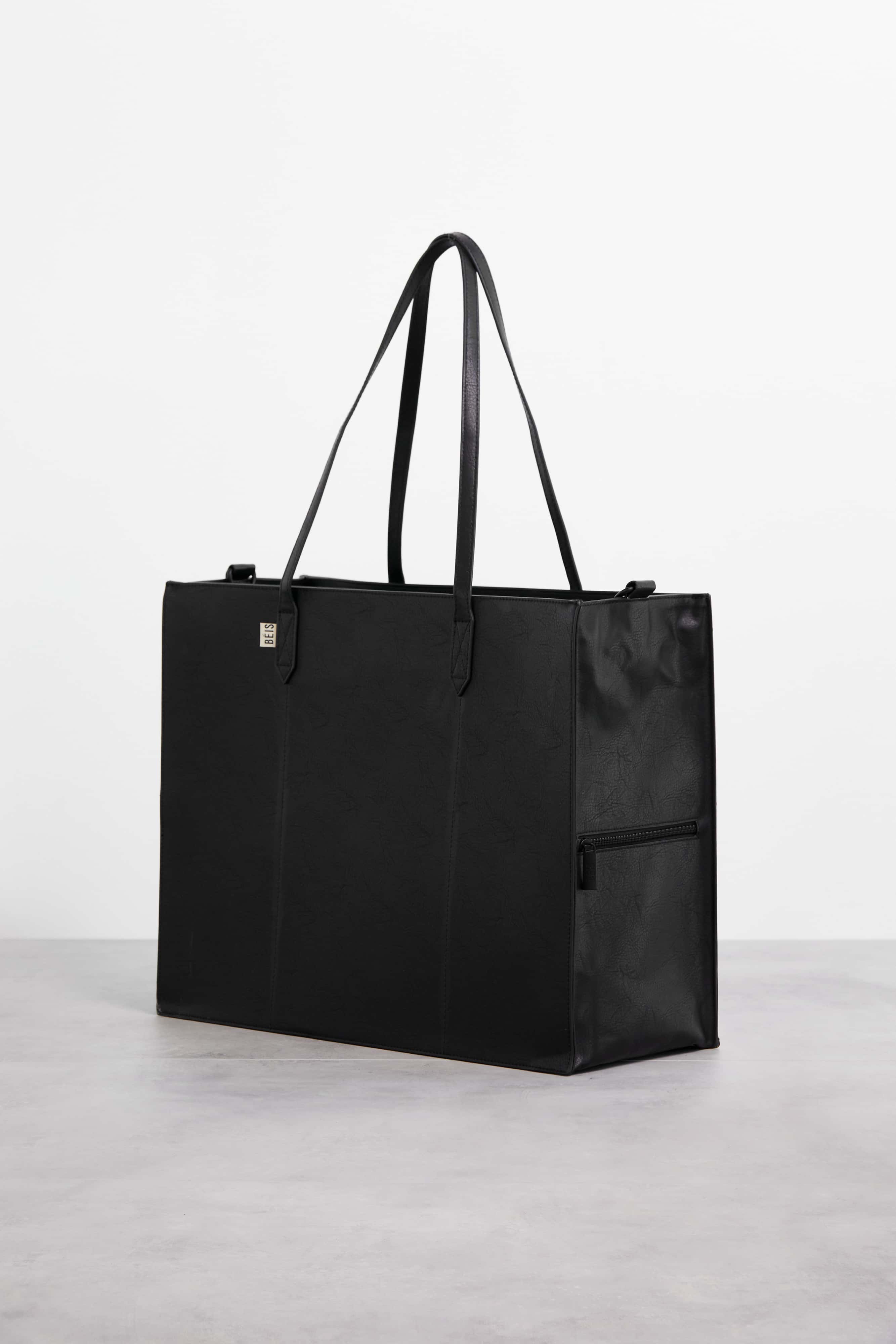 The Large Work Tote in Black - Image 3