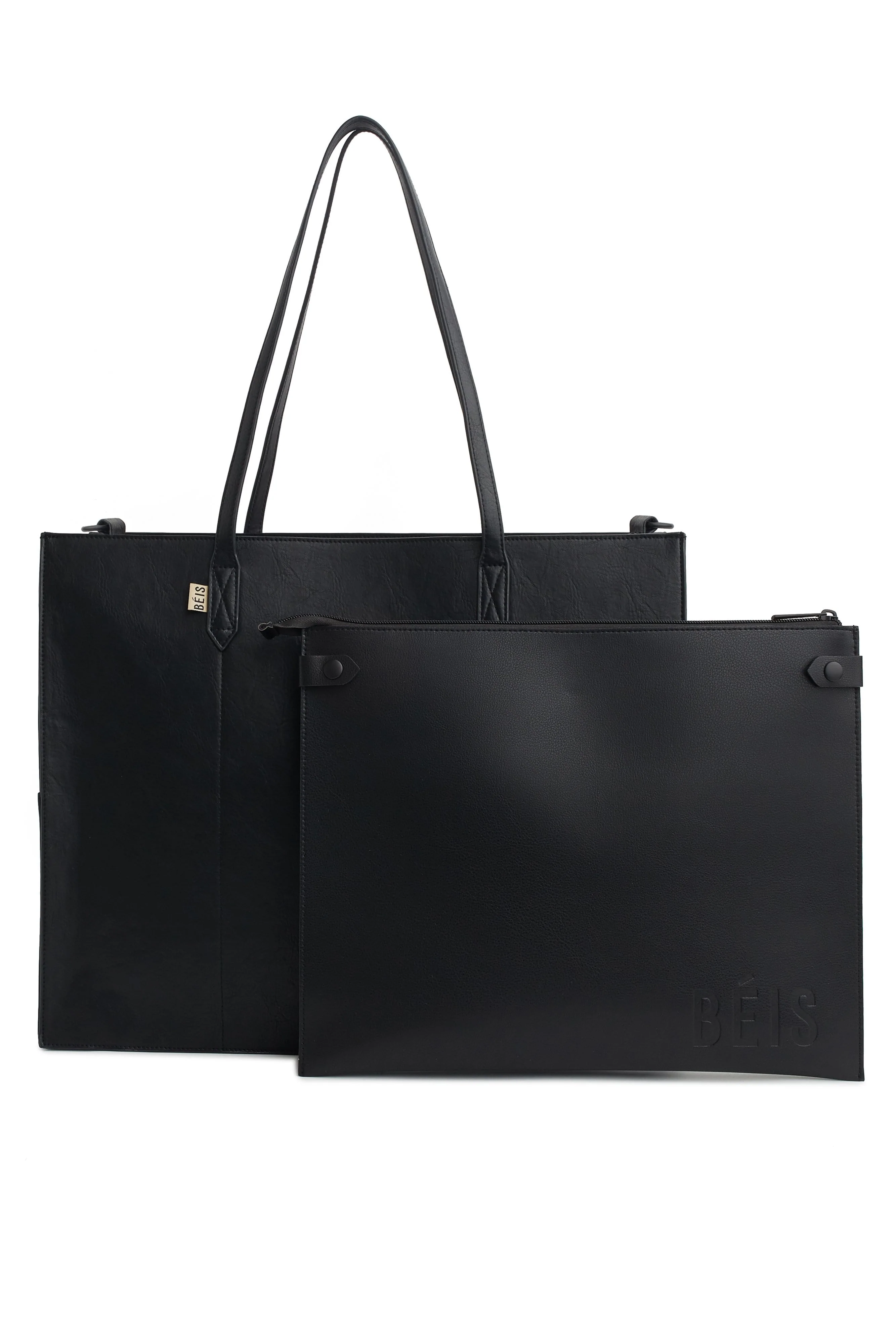 The Large Work Tote in Black - Image 8