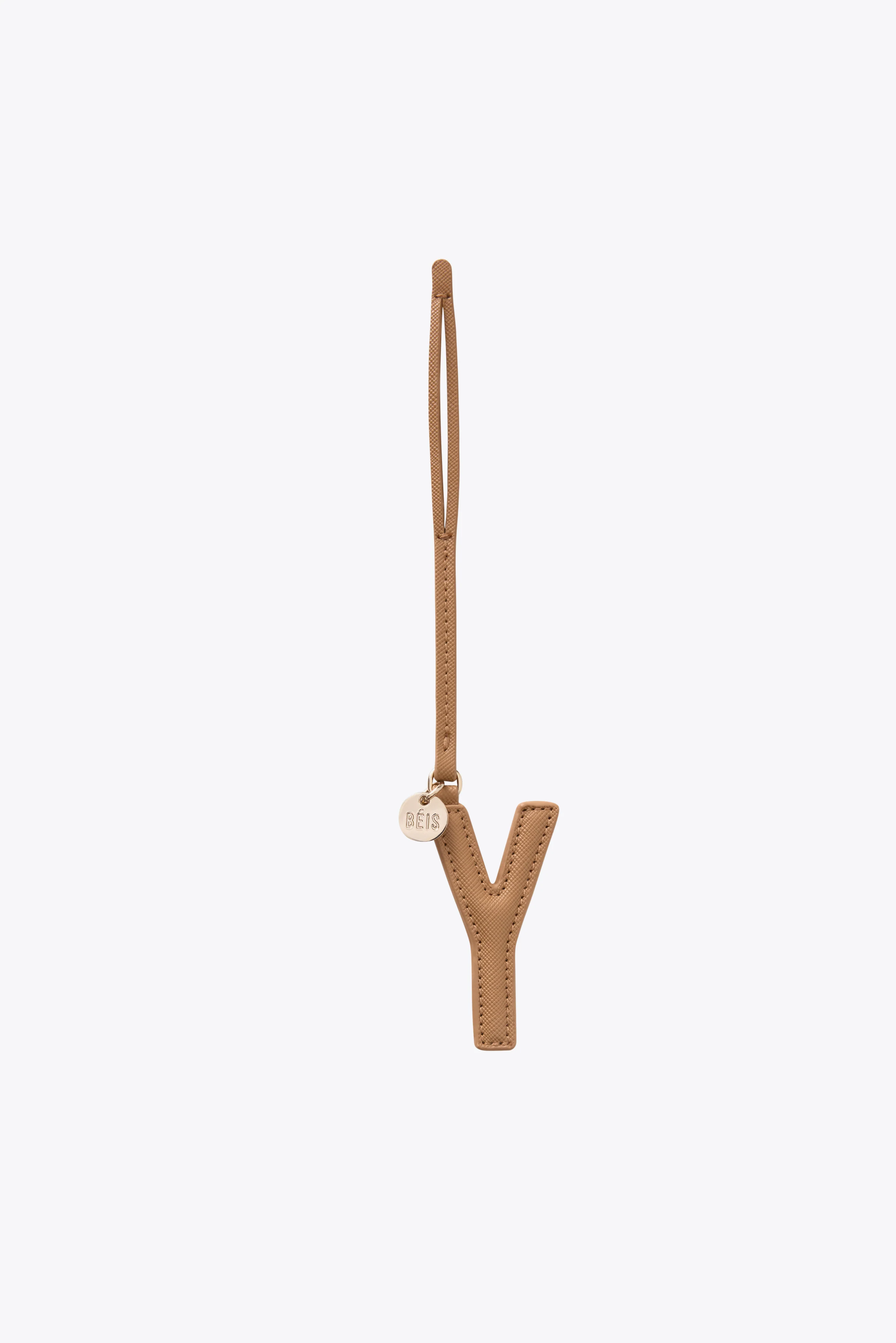 The Letter Charm in Camel - Image 30