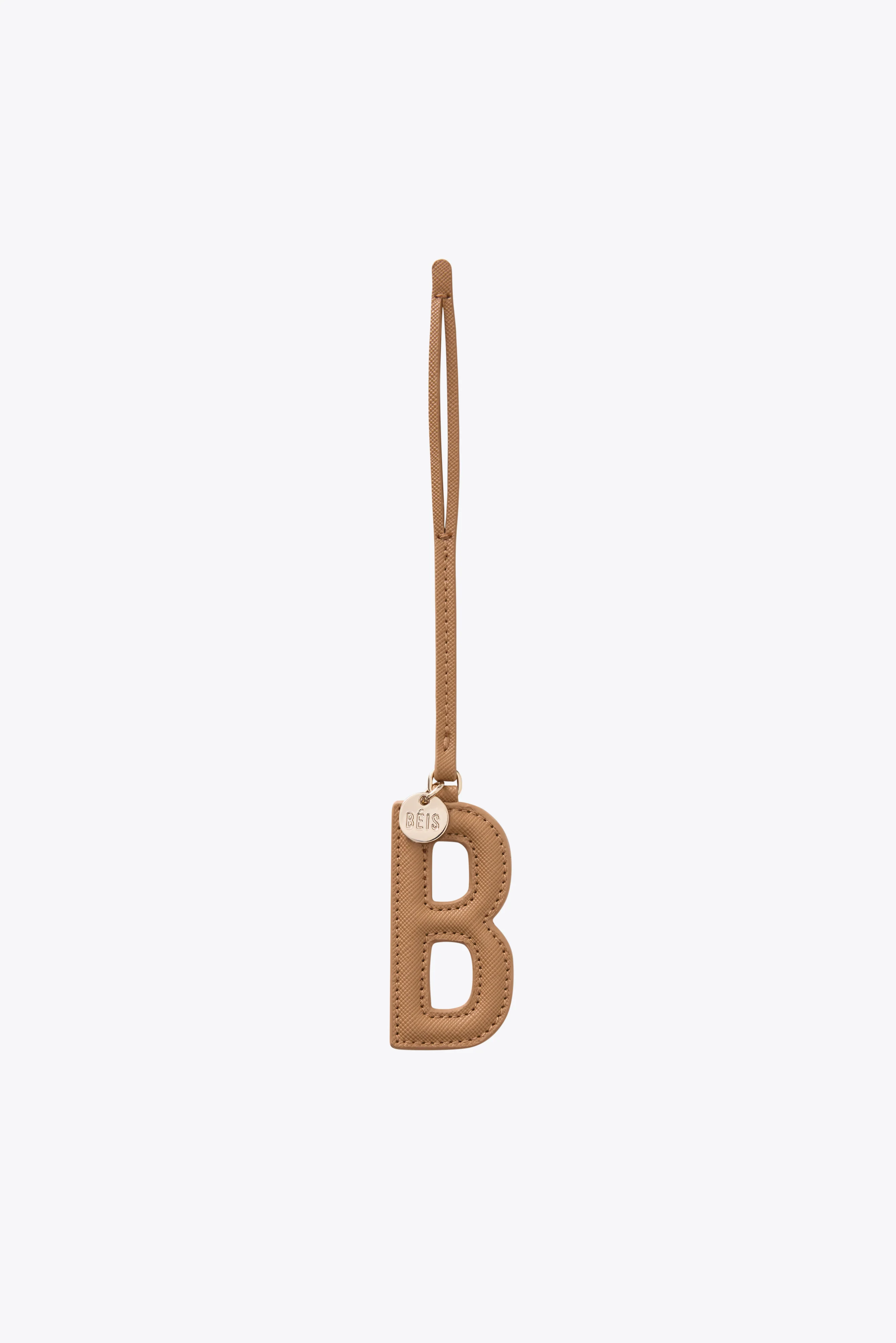 The Letter Charm in Camel - Image 7