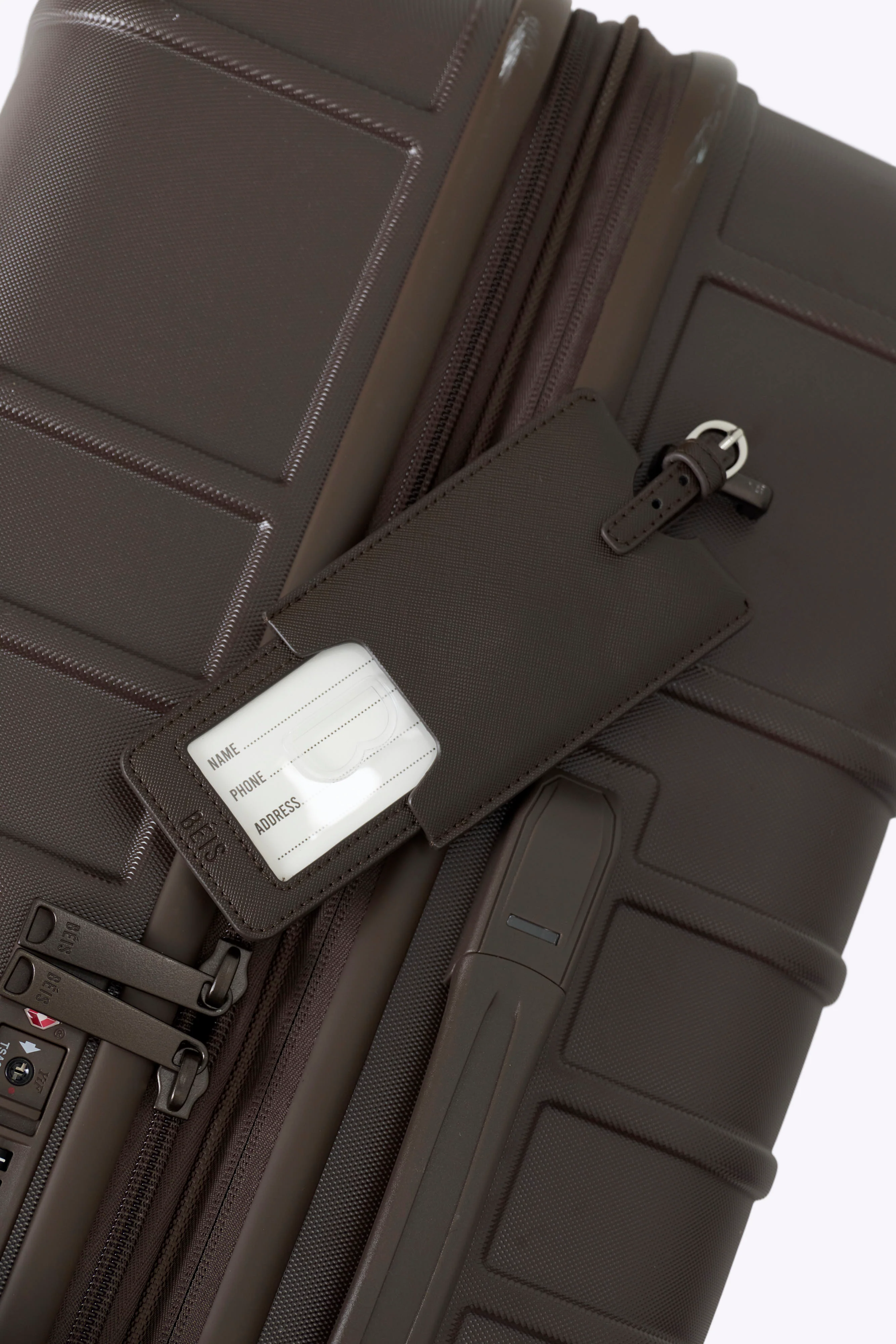 The Luggage Tag in Espresso - Image 3